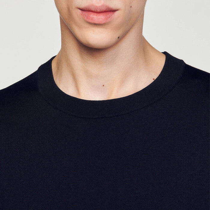 T-shirt en Maille Sandro seconde main