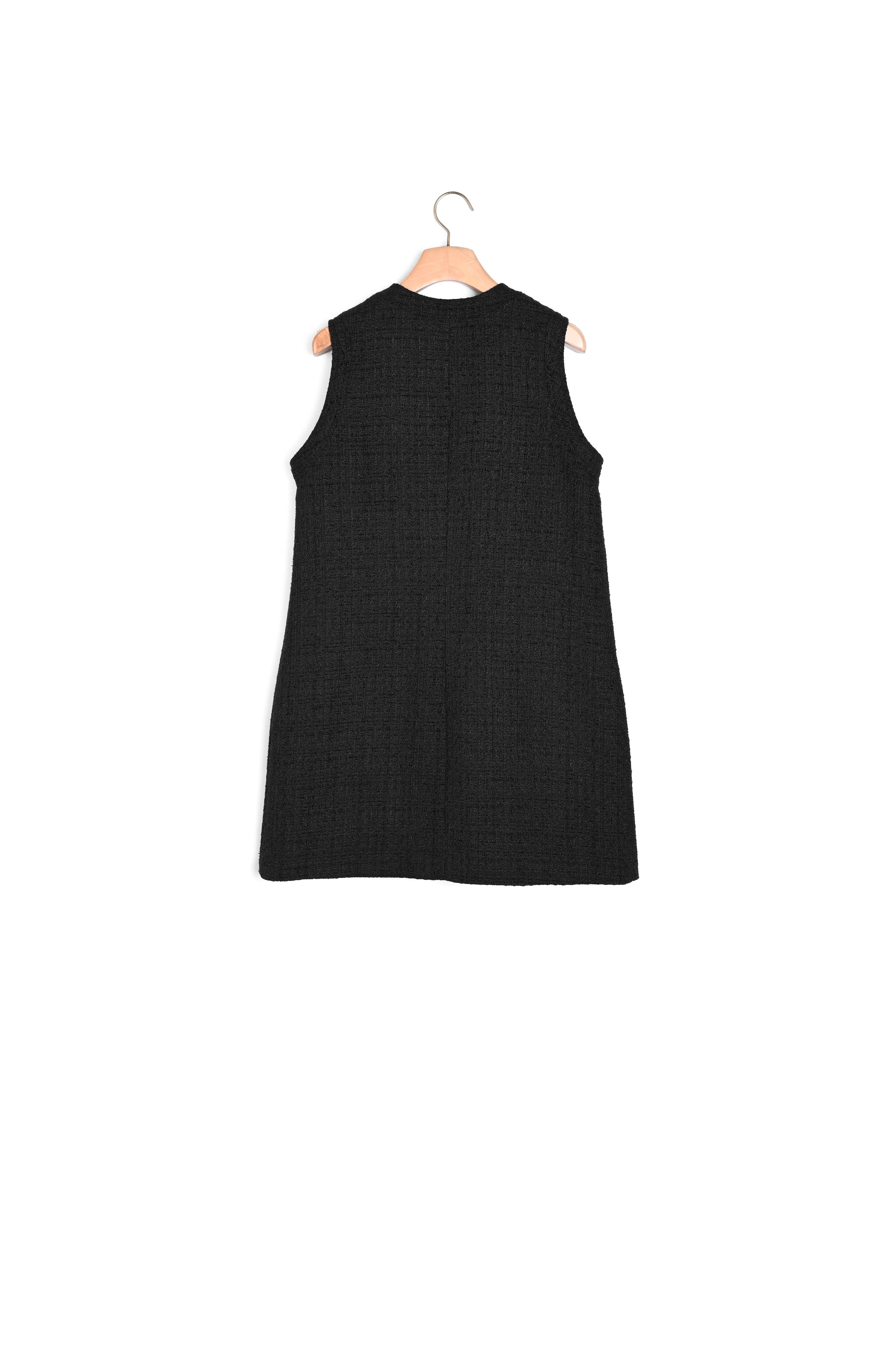 Robe courte en tweed Sandro seconde main