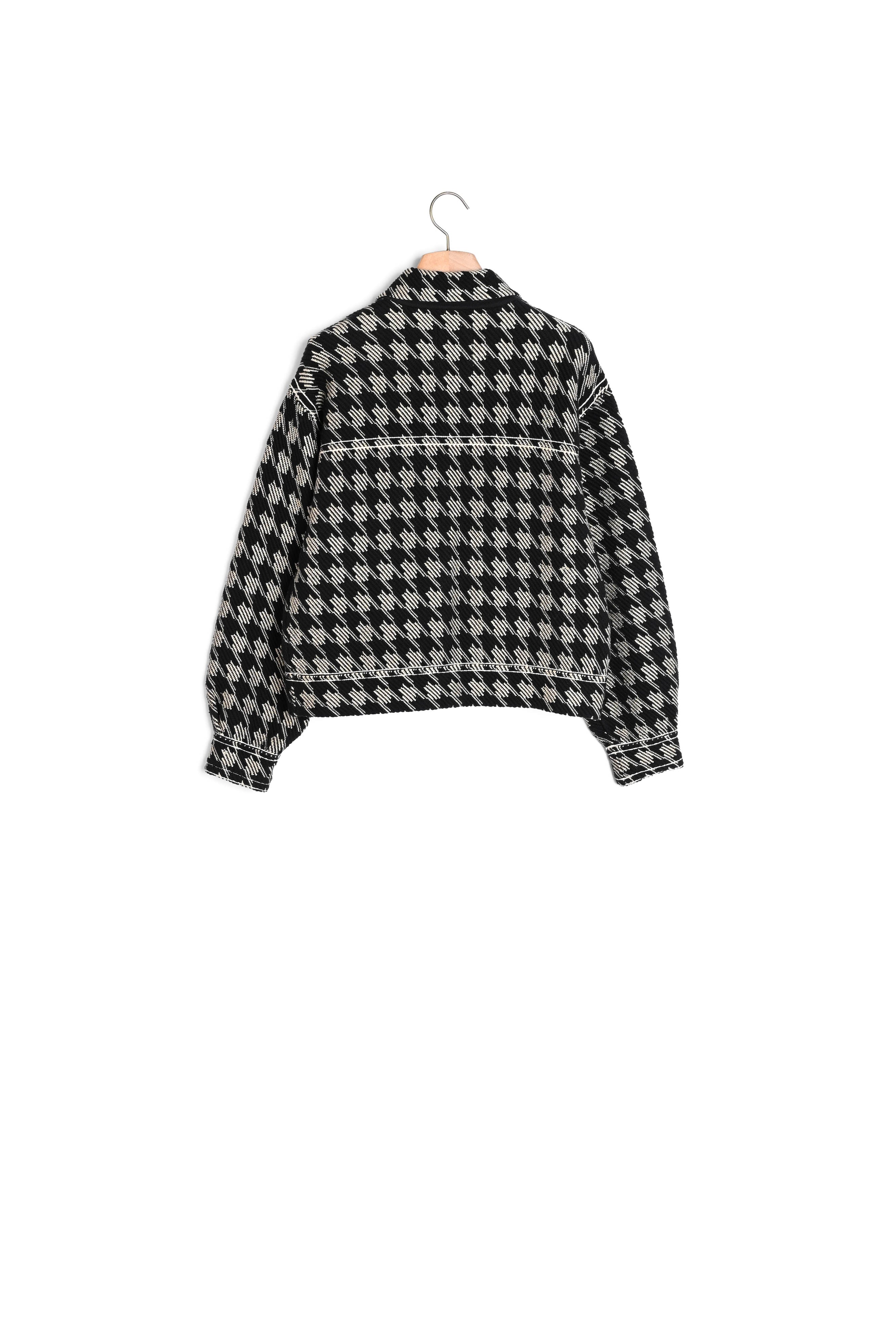 Veste pied de poule Sandro seconde main