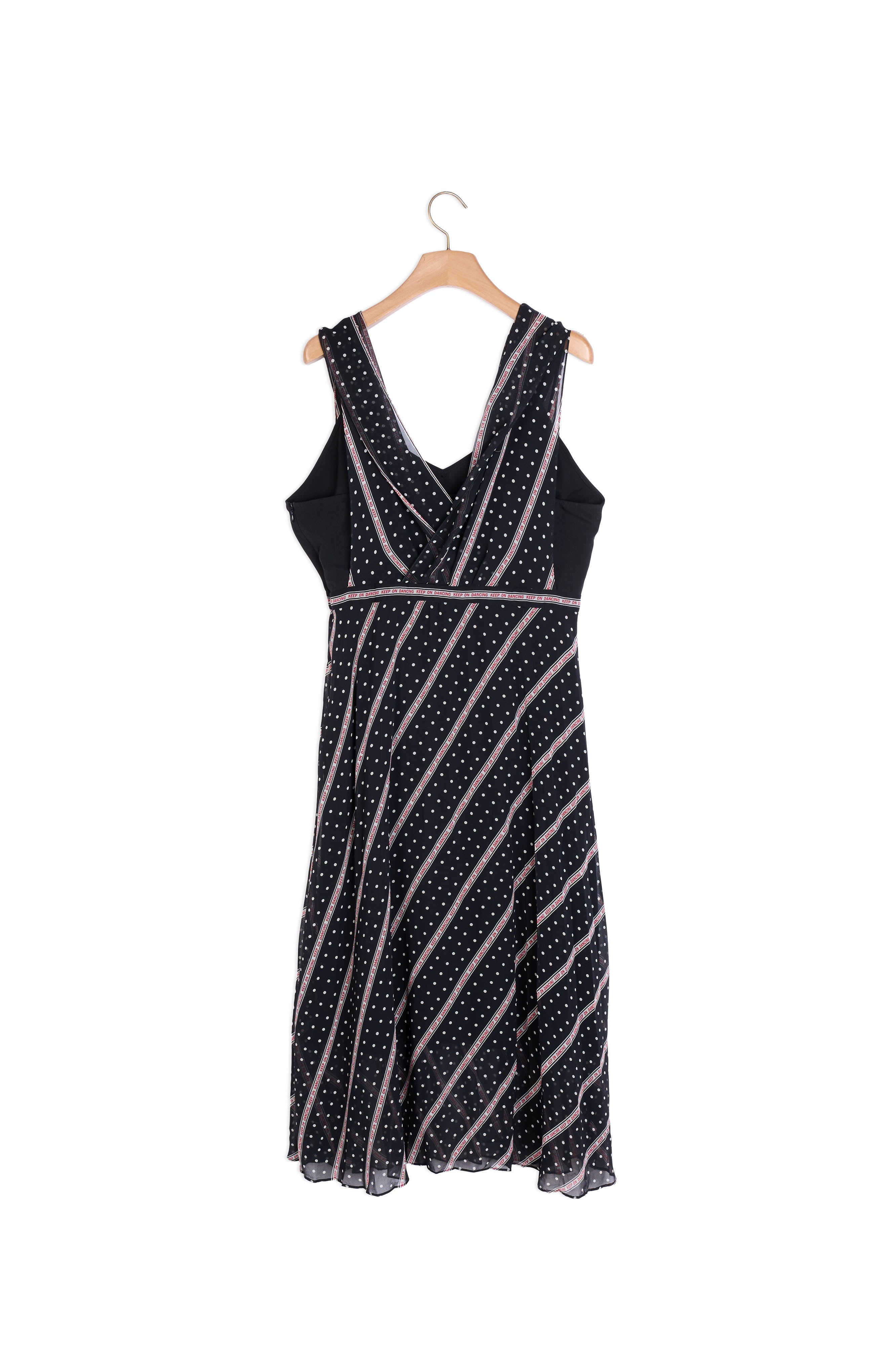 Robe longue imprimée Keep on Dancing Sandro seconde main