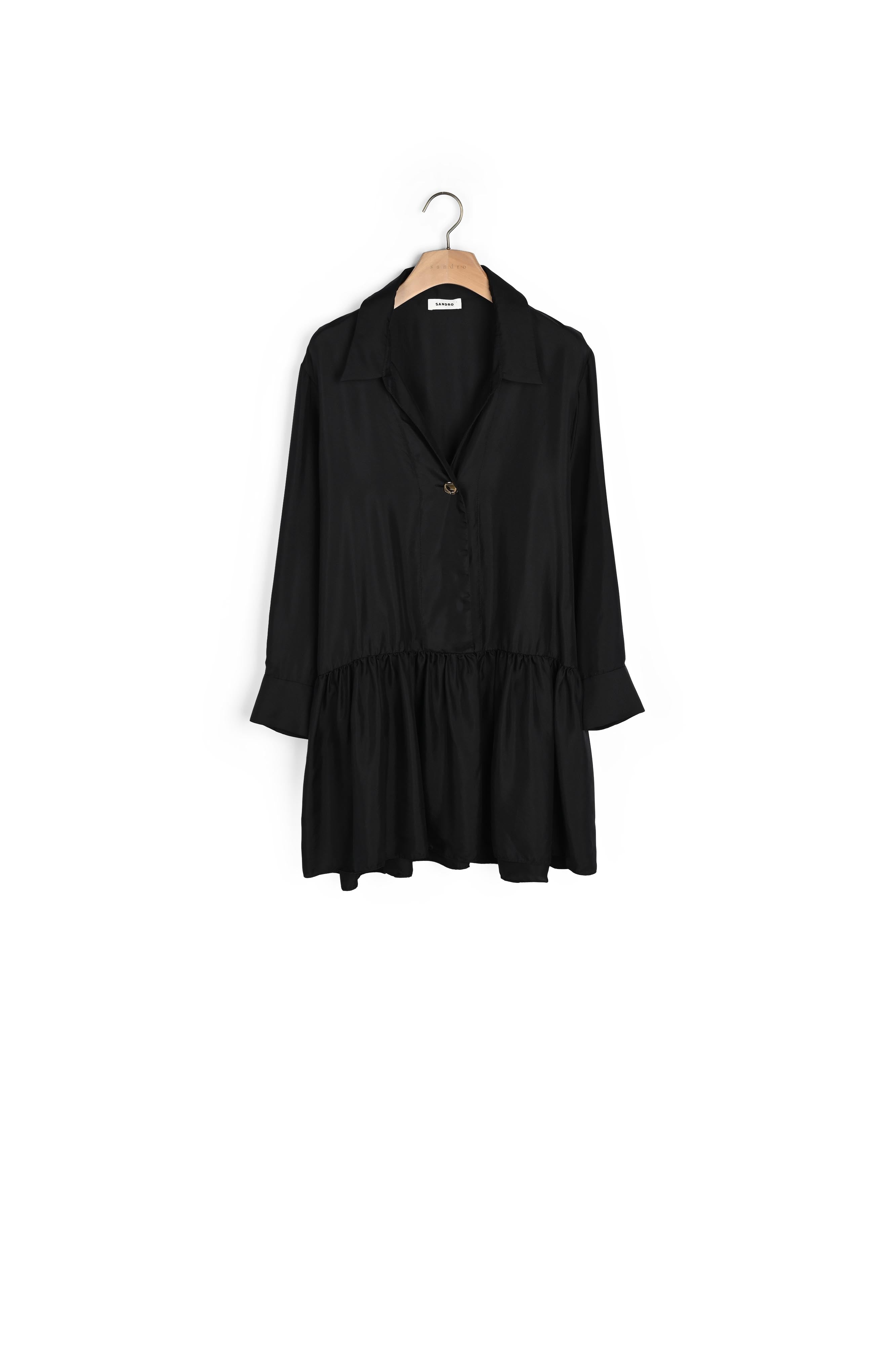 Robe courte en soie Sandro seconde main