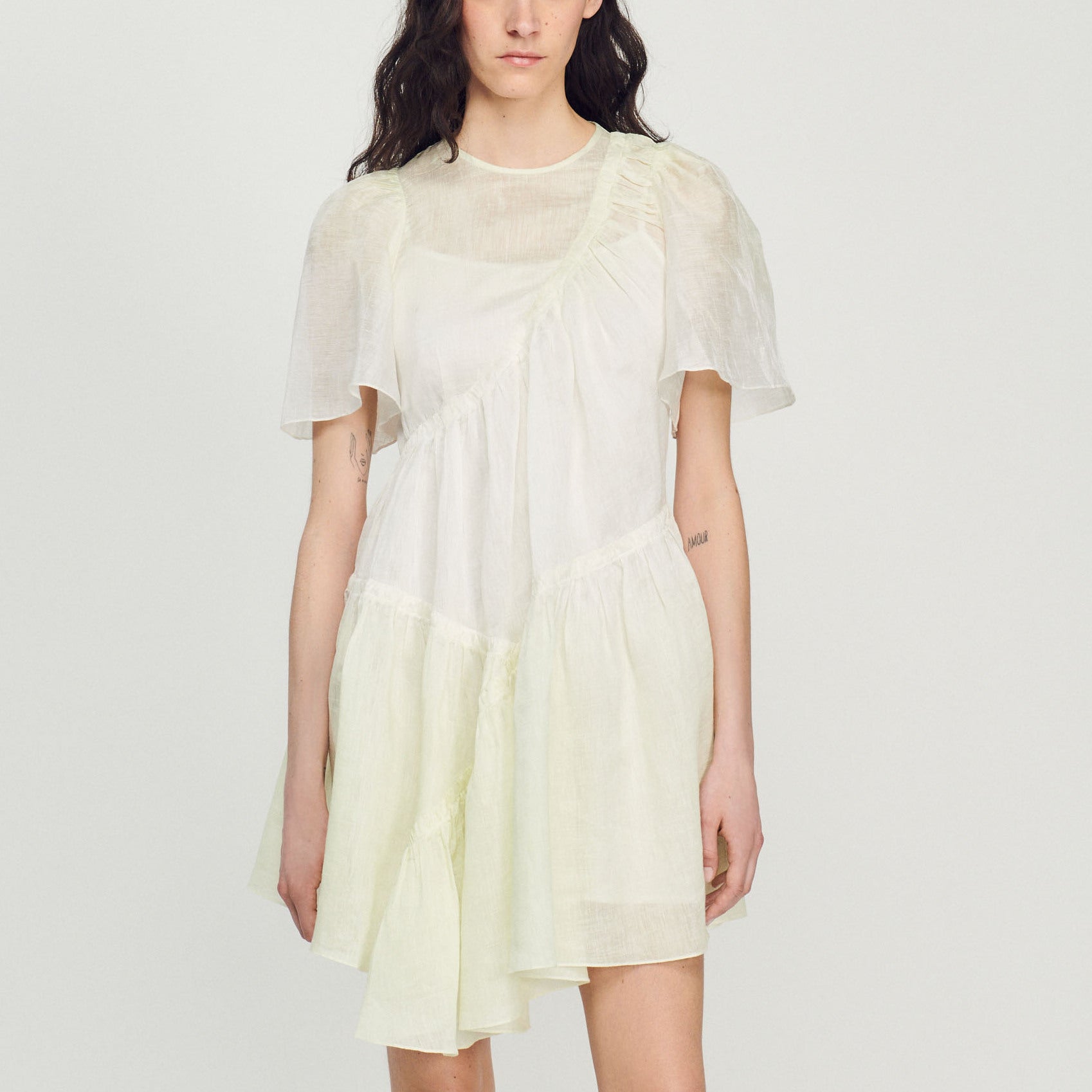 Robe courte tie&dye Sandro seconde main