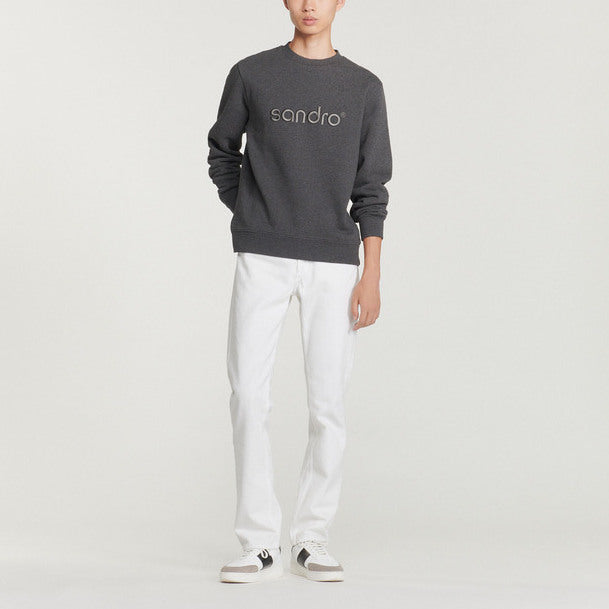 Sweat à col rond Sandro seconde main