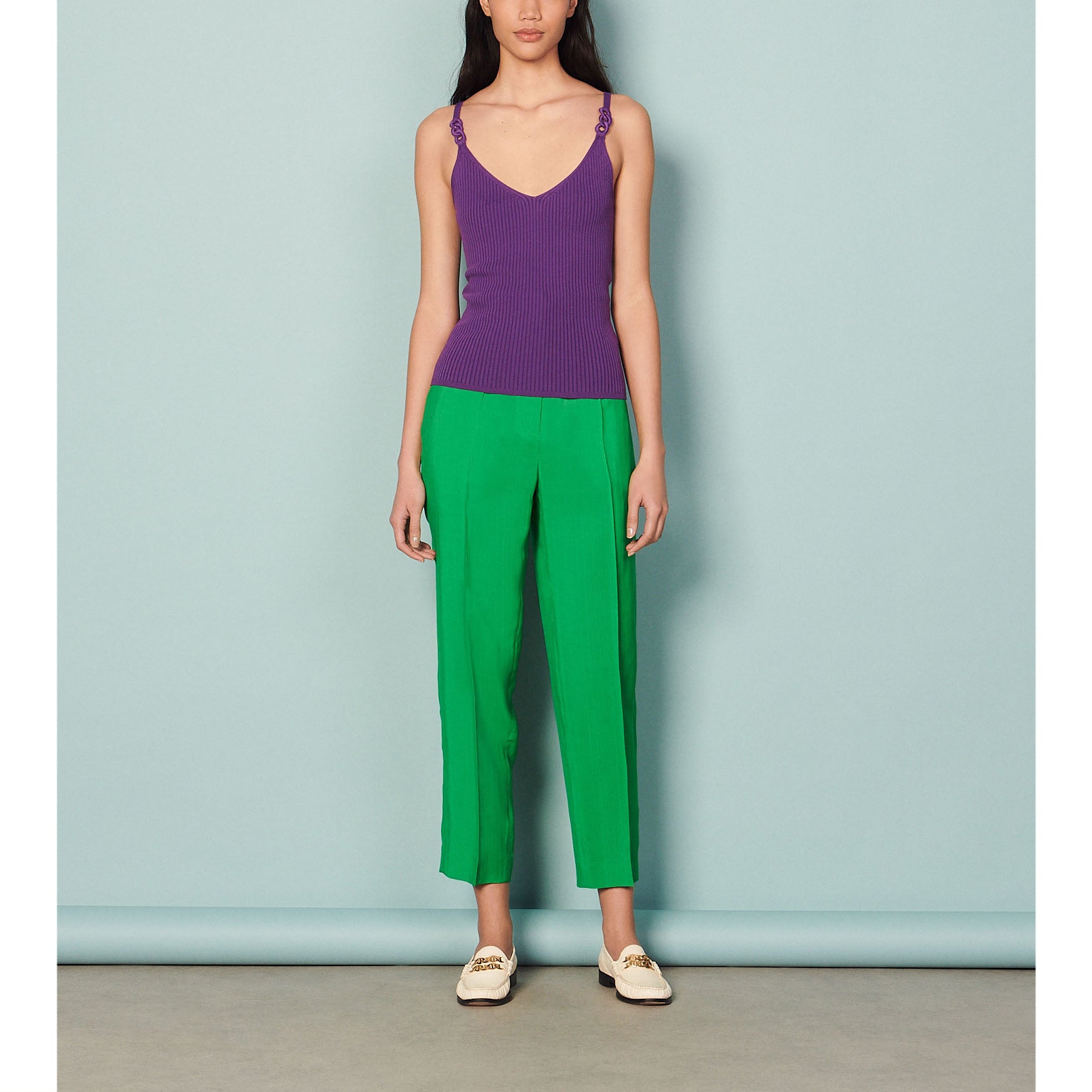 Débardeur en Maille Sandro seconde main