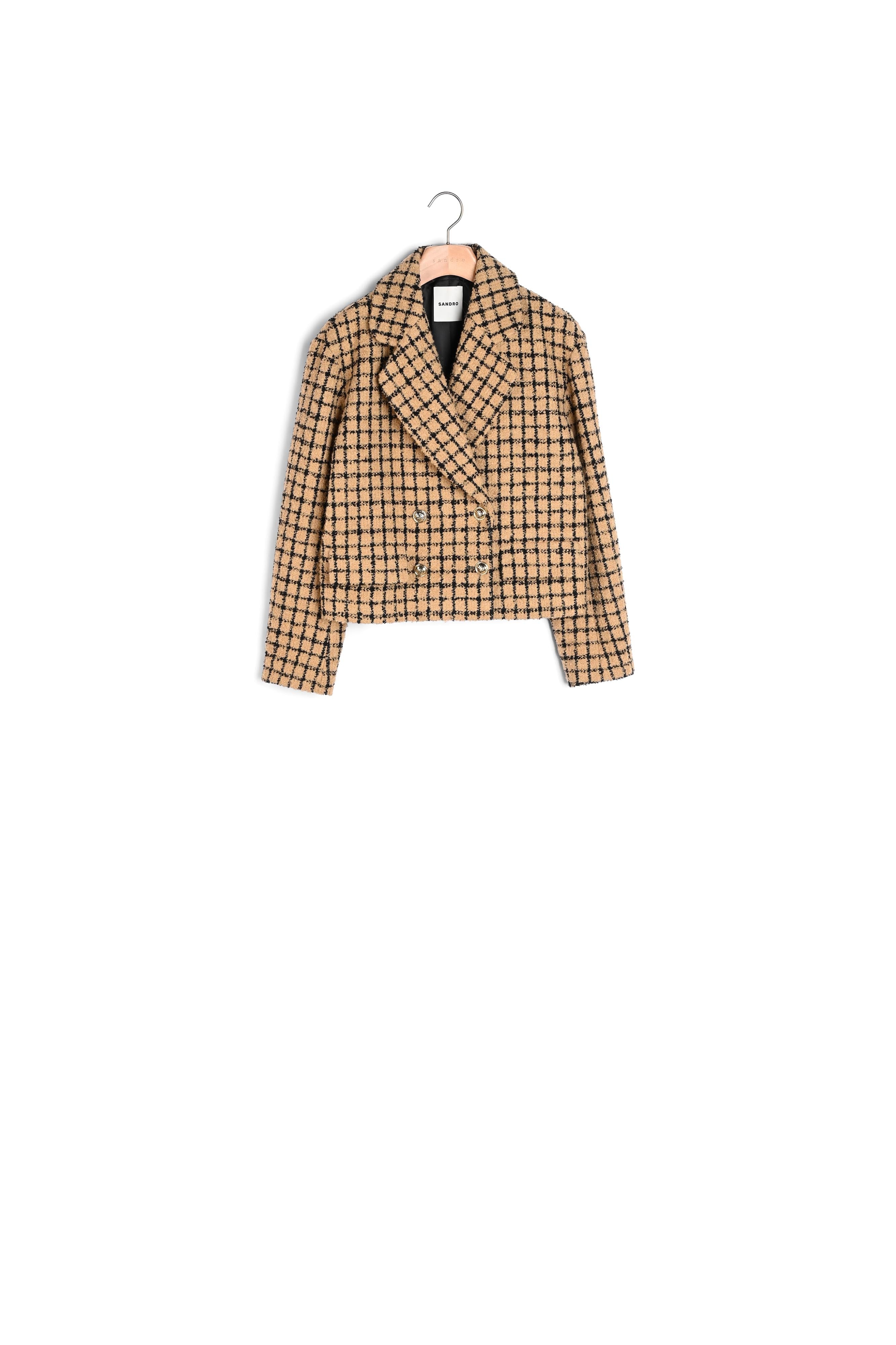 Veste en tweed Sandro seconde main