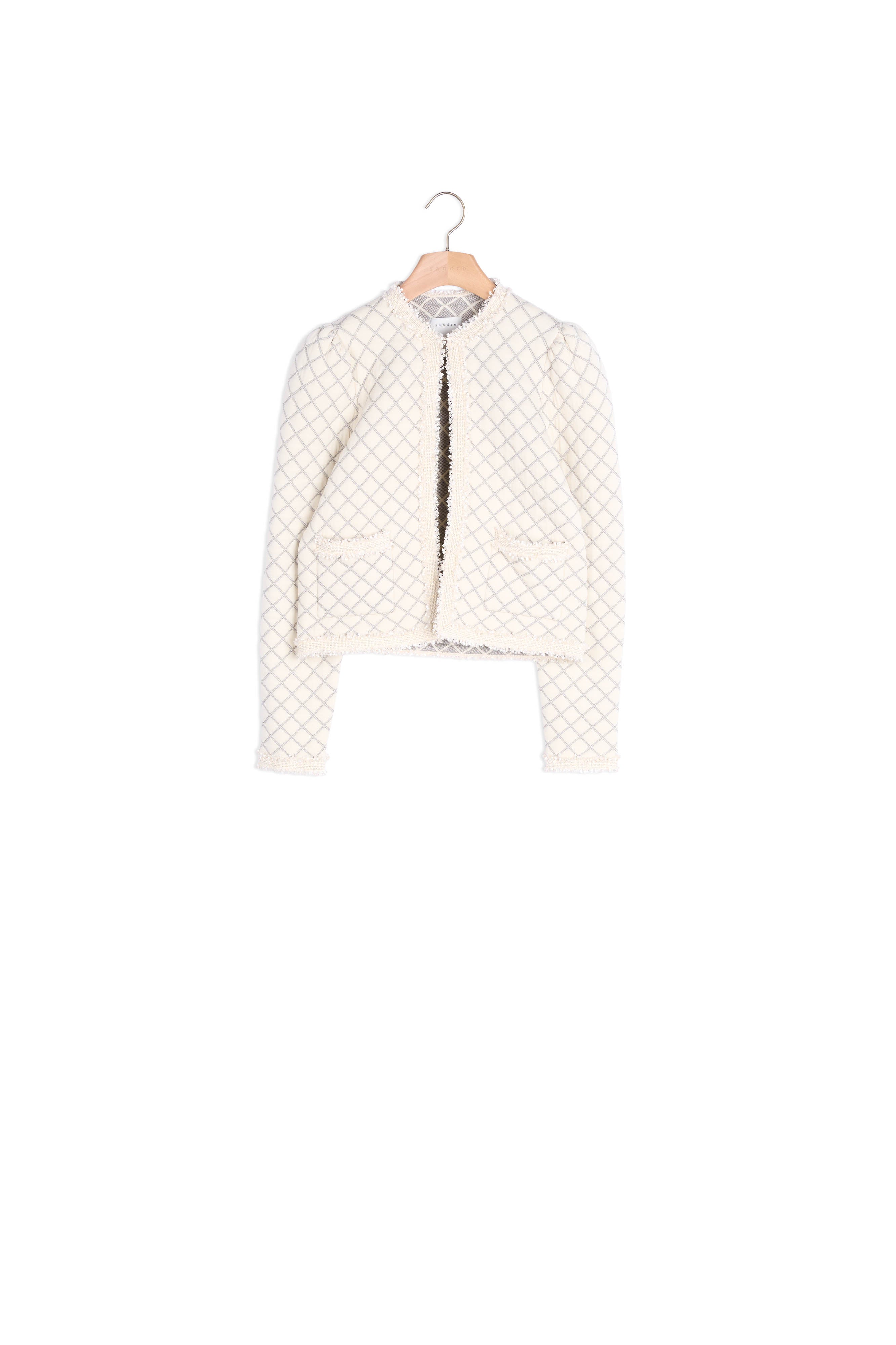 Cardigan à effet matelassé Sandro seconde main