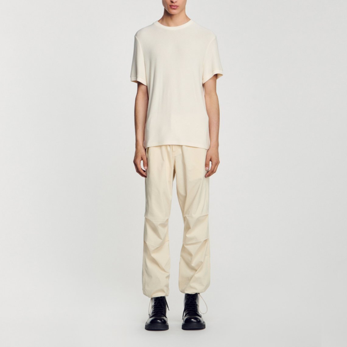 Tee-shirt col rond Sandro seconde main