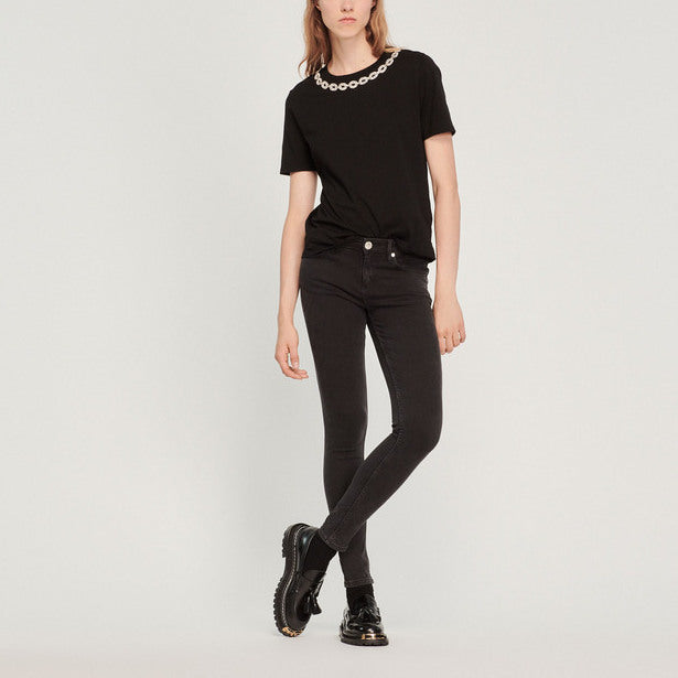 Jean slim taille normale Sandro seconde main