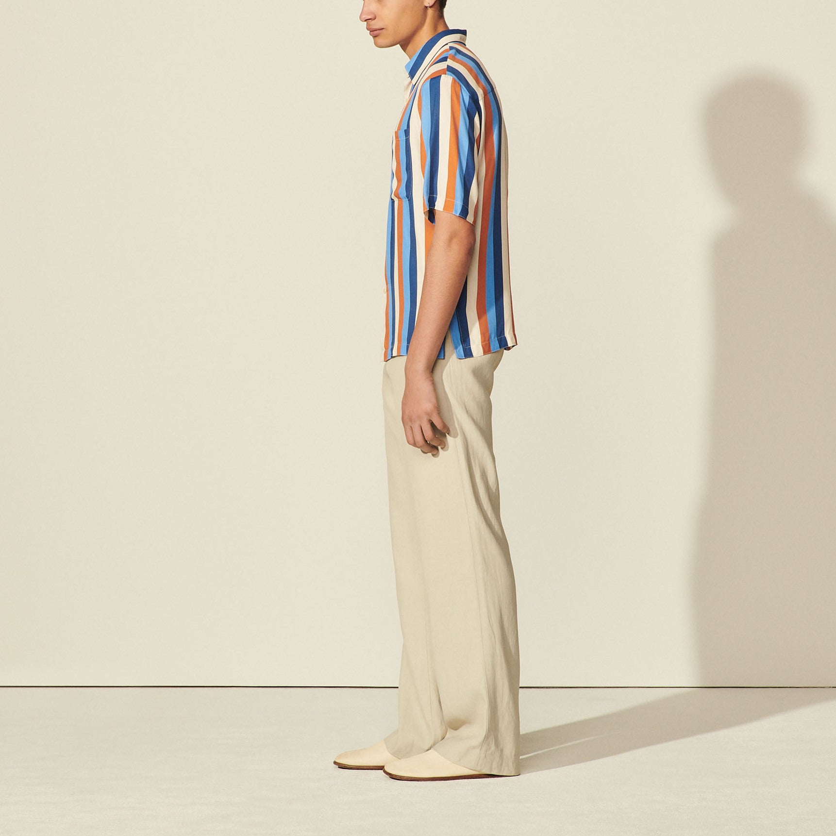 Chemise fluide à rayures imprimées Sandro seconde main