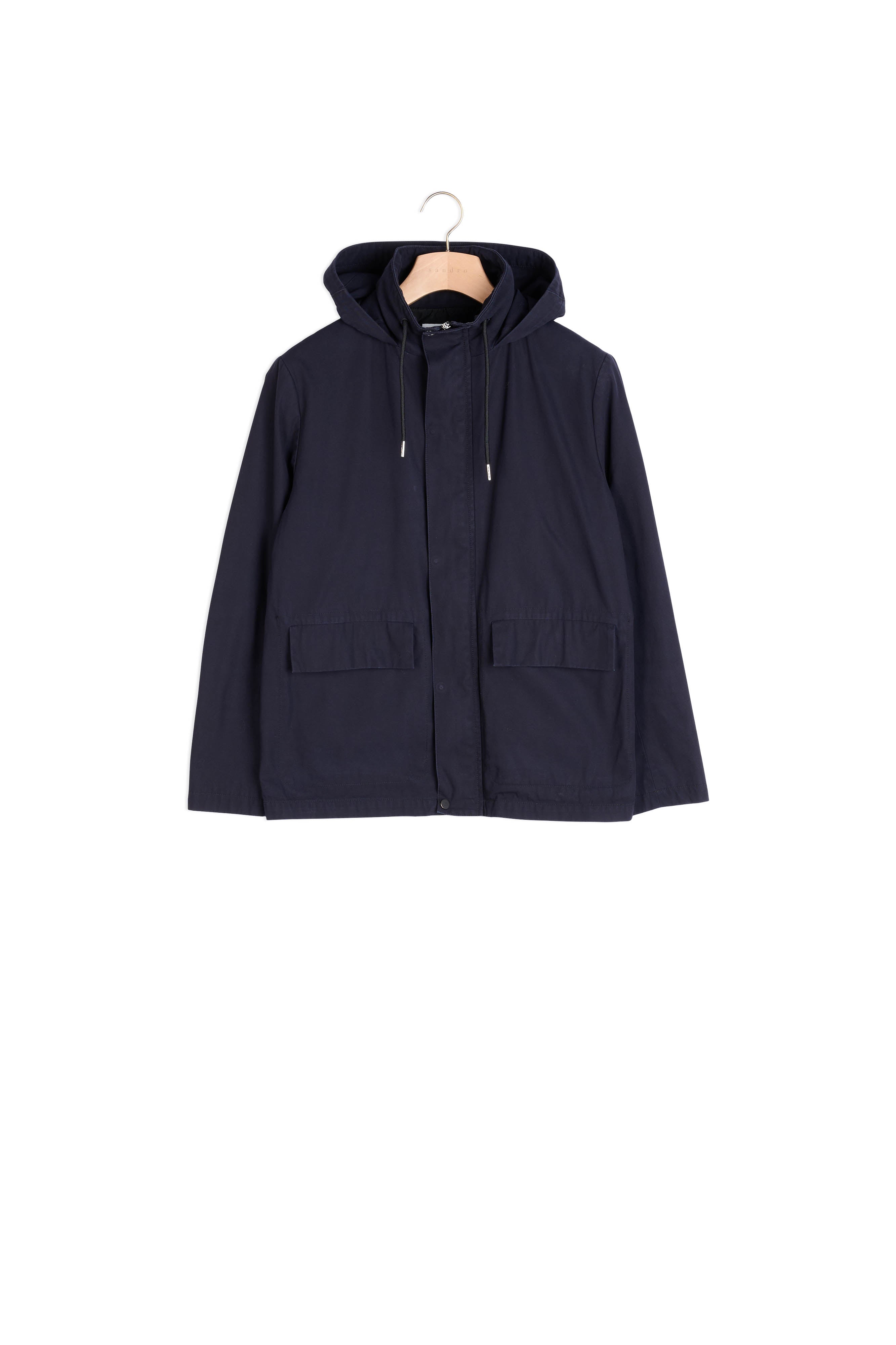 Parka en coton Sandro seconde main