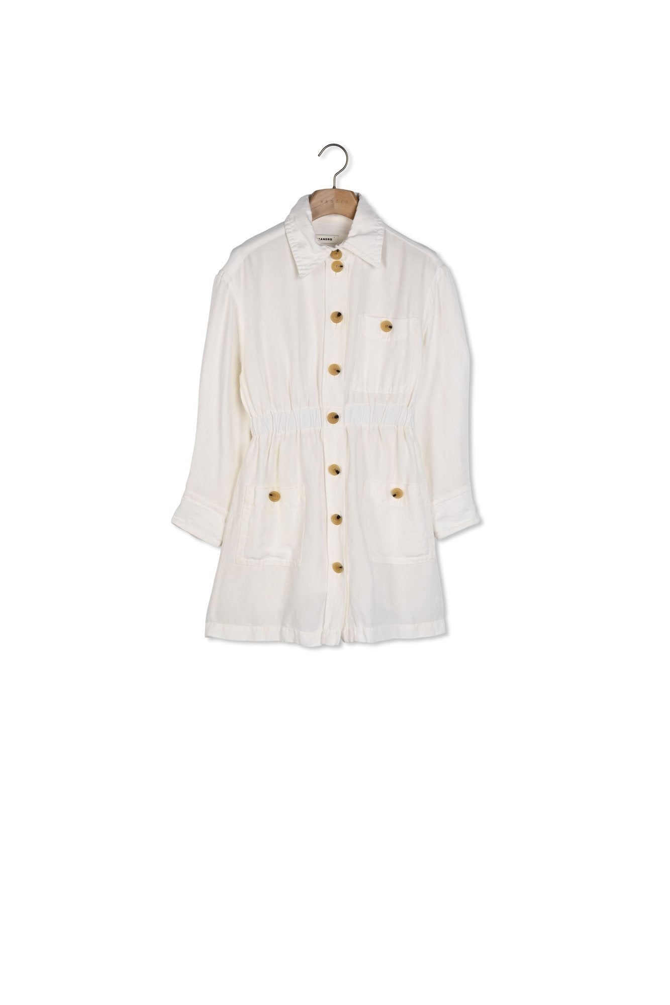 Robe Ecru Sandro seconde main