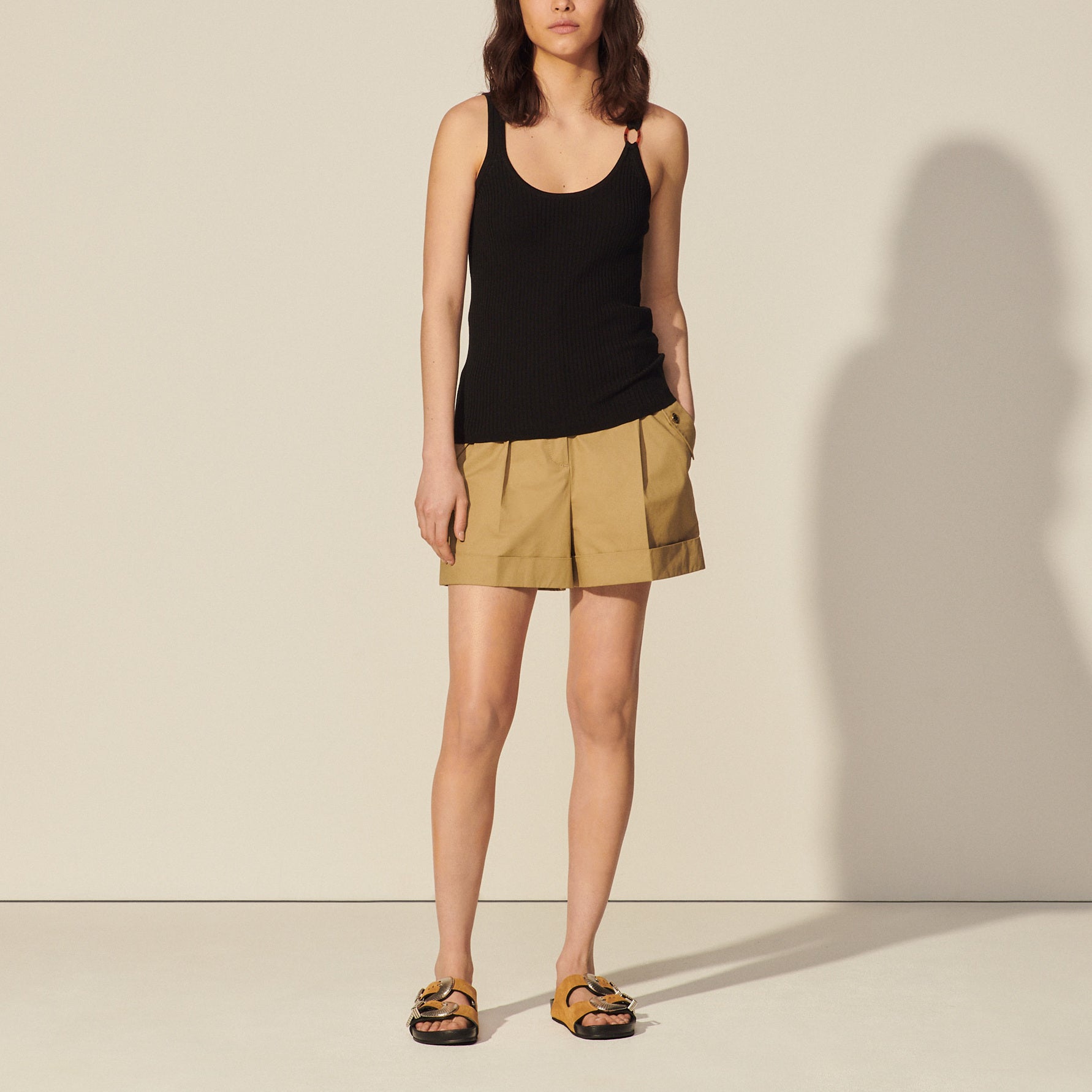 Débardeur avec anneau fantaisie Sandro seconde main