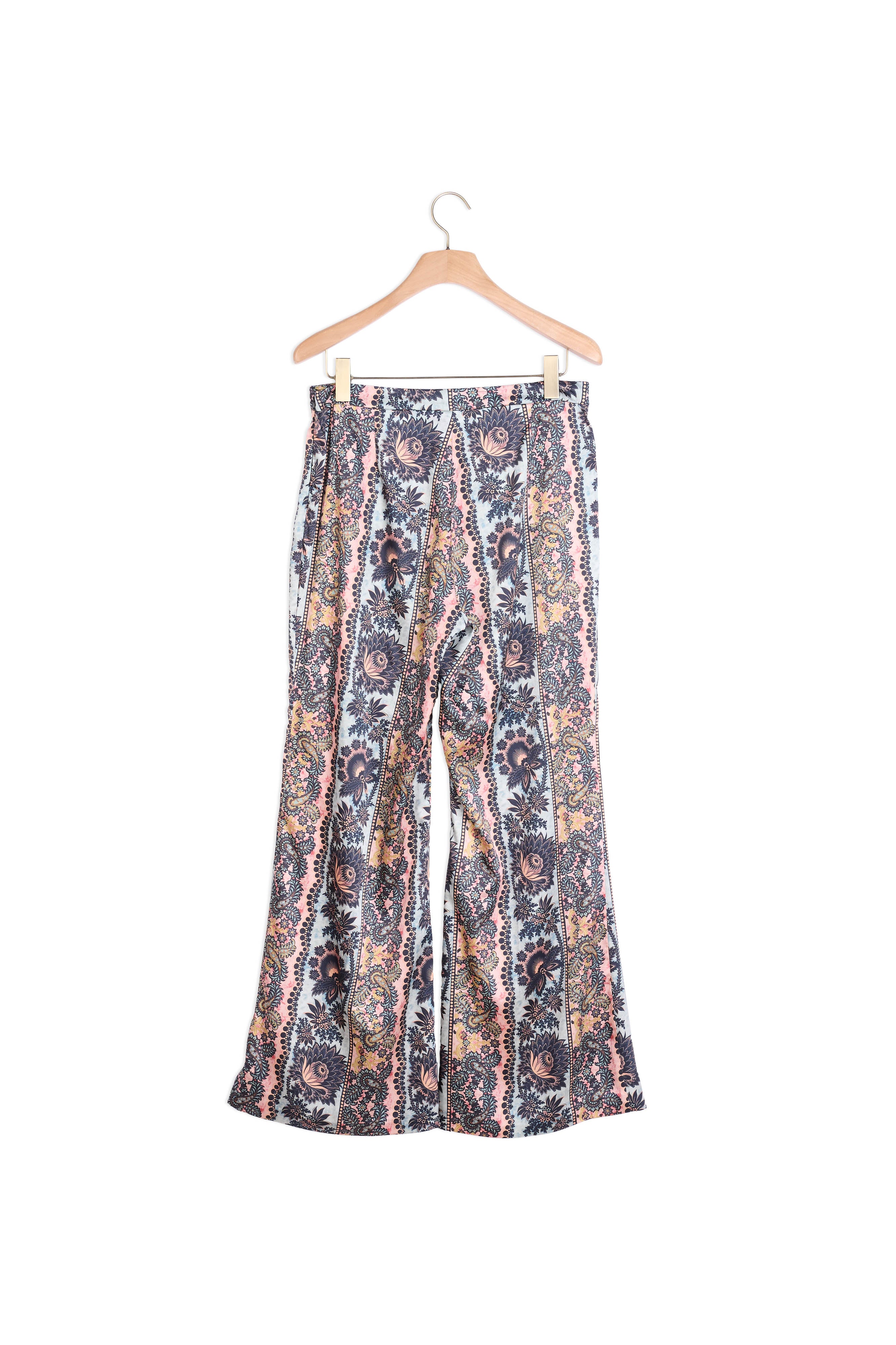 Pantalon fluide imprimé baroque Sandro seconde main