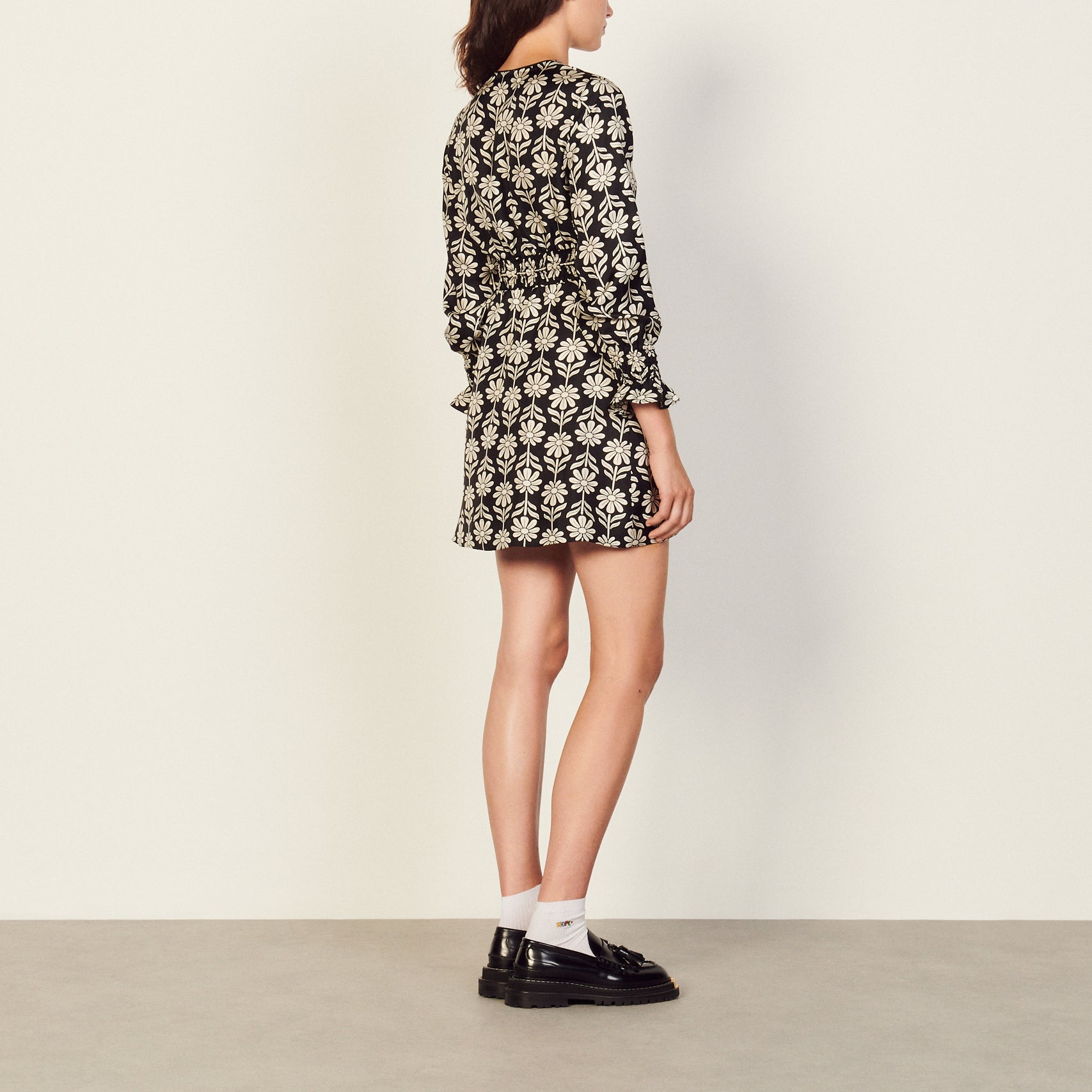 Robe imprimée Sandro seconde main