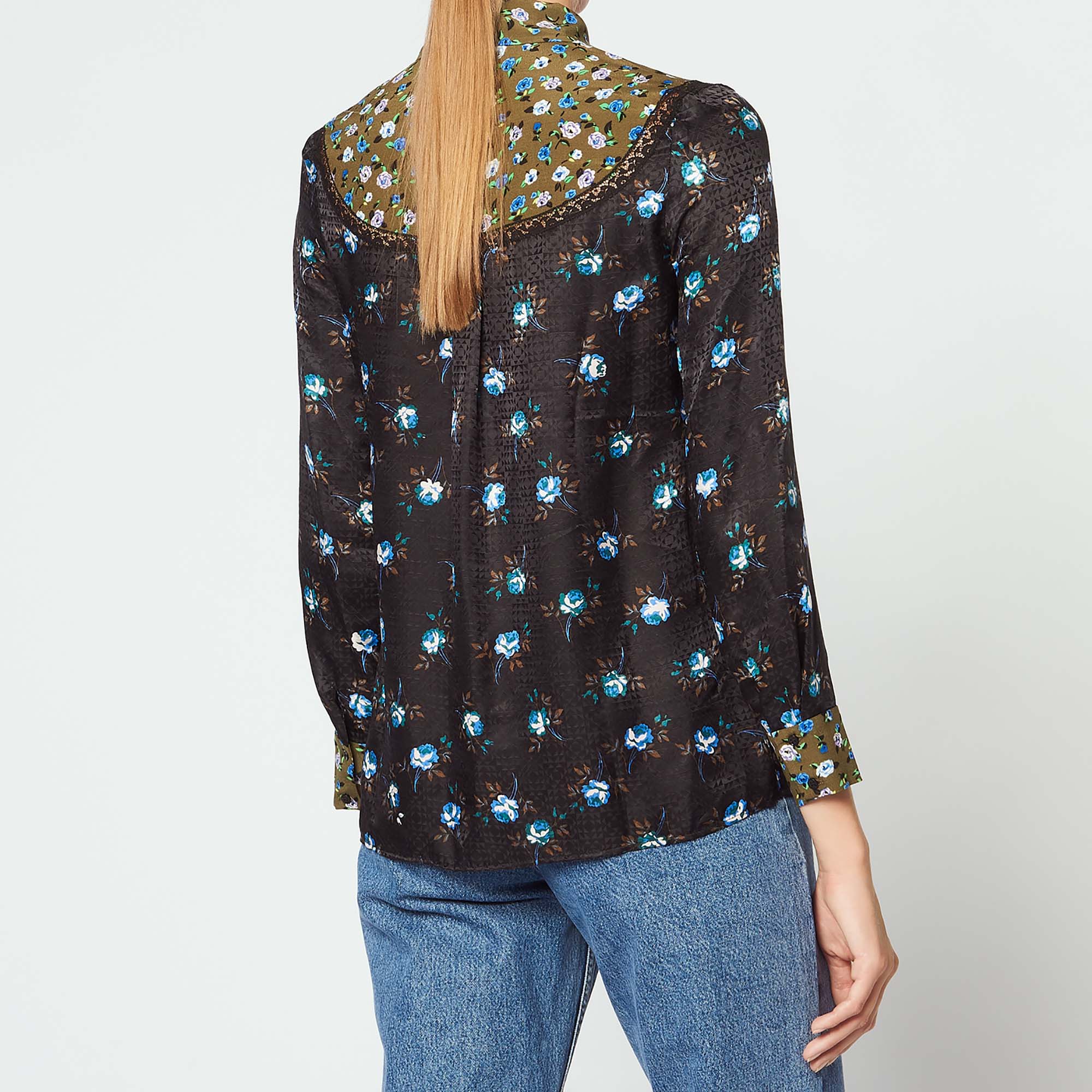 Chemise à imprimé all-over Sandro seconde main