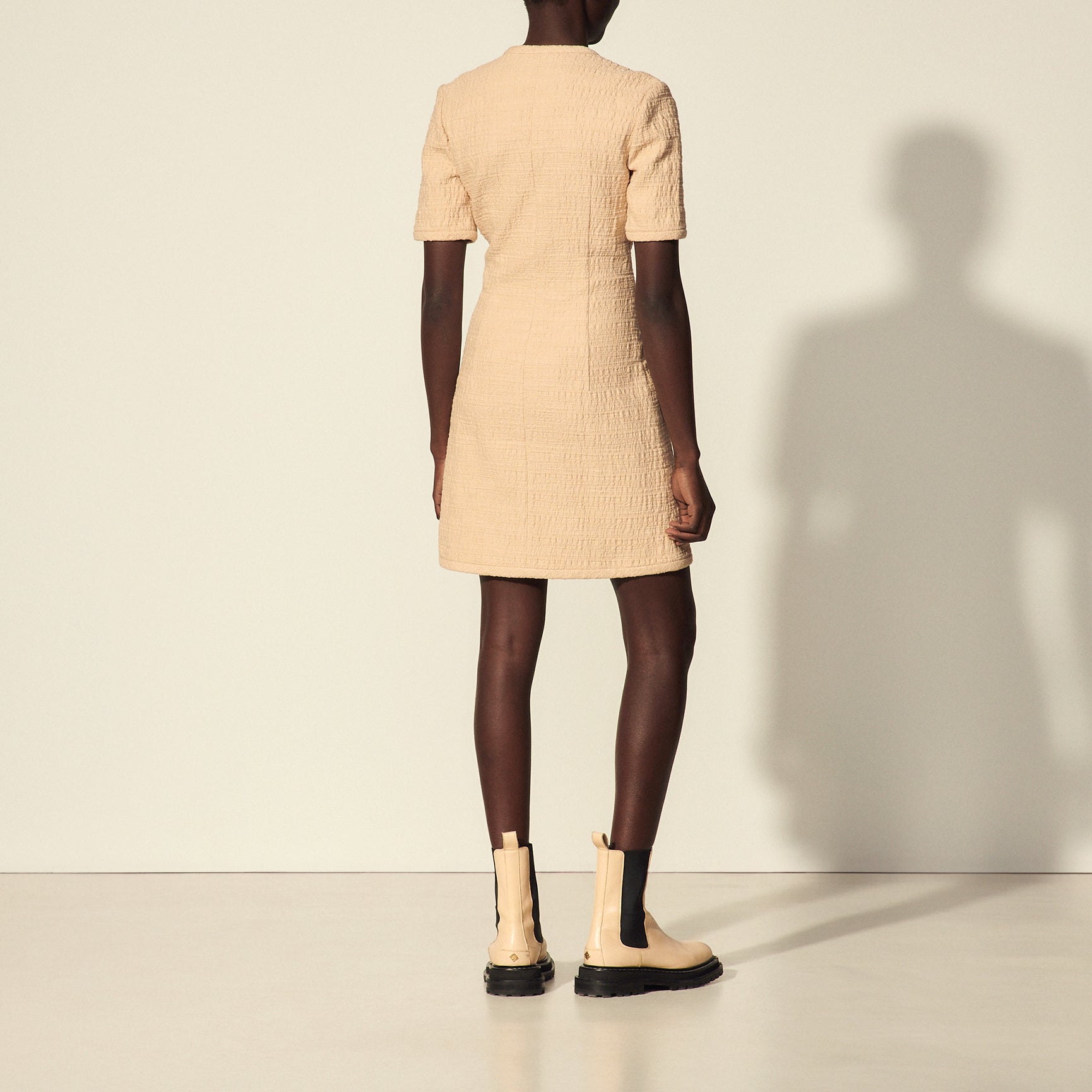 Robe multipoches à boutons fantaisie Sandro seconde main