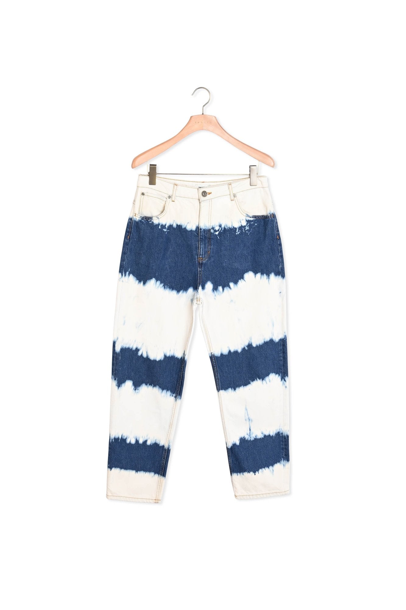 Jean tie and dye Sandro seconde main