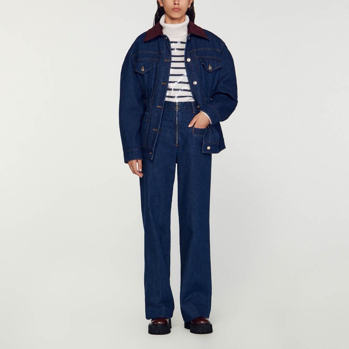 Jean taille haute Sandro seconde main