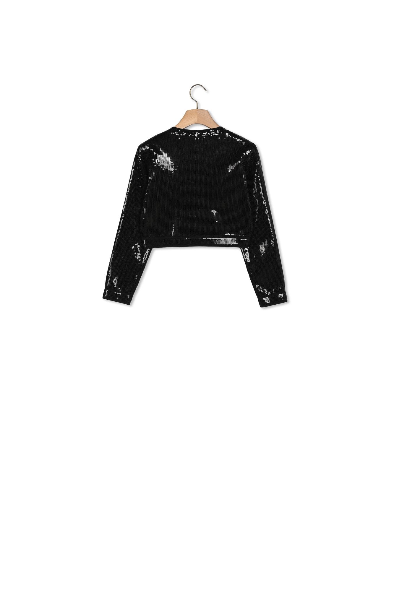 Cardigan court en sequins Sandro seconde main