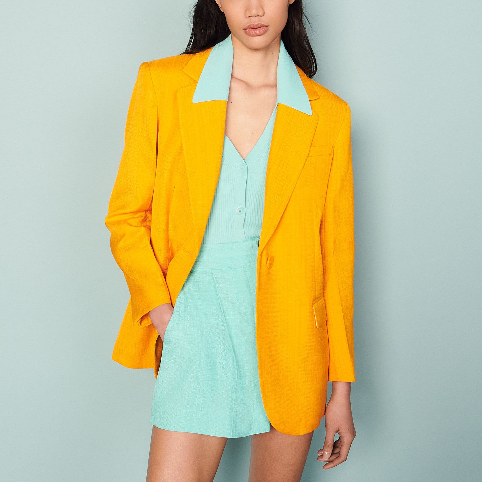 Veste de tailleur oversize Sandro seconde main