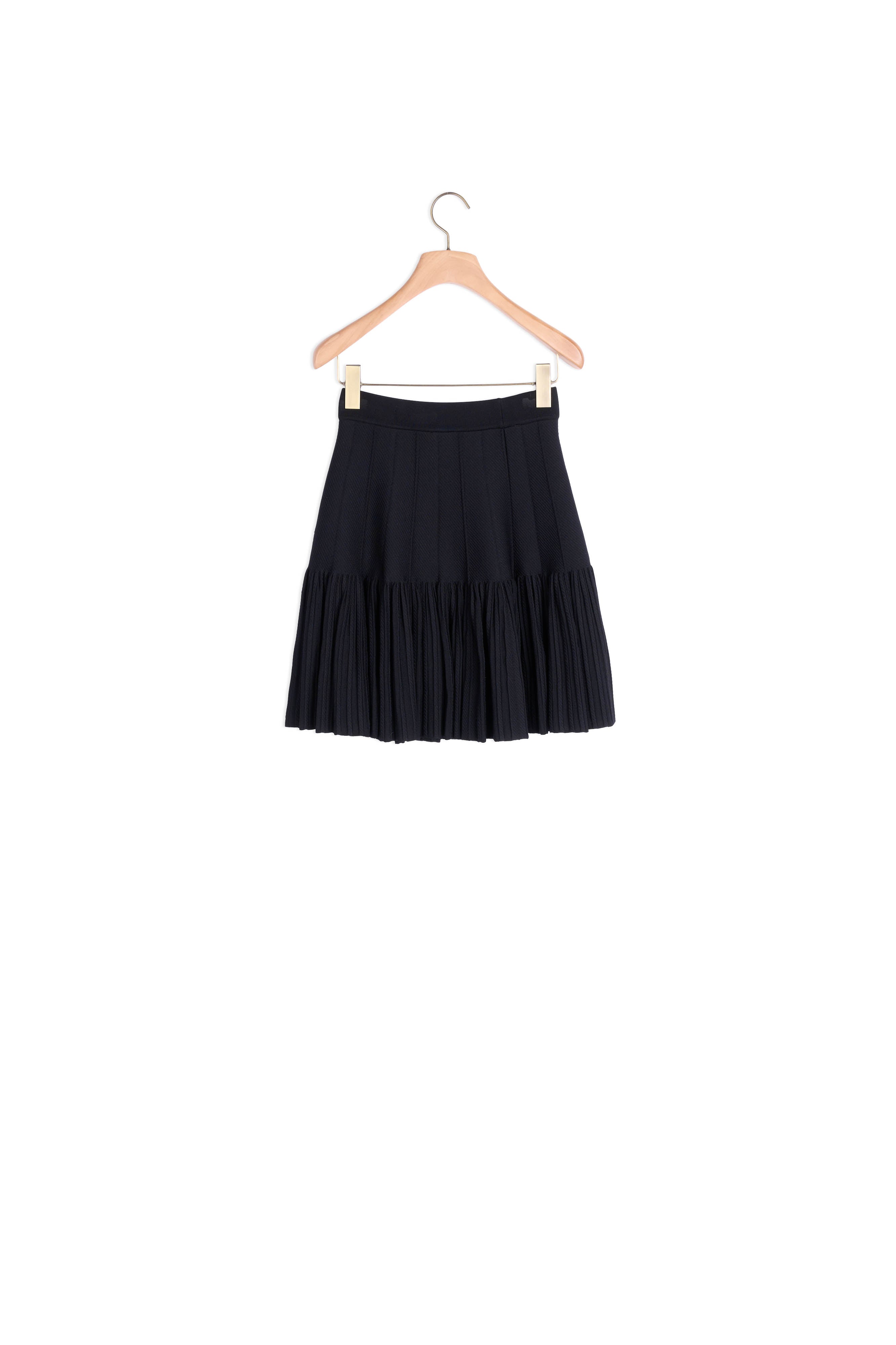 Jupe patineuse en Maille compacte Sandro seconde main