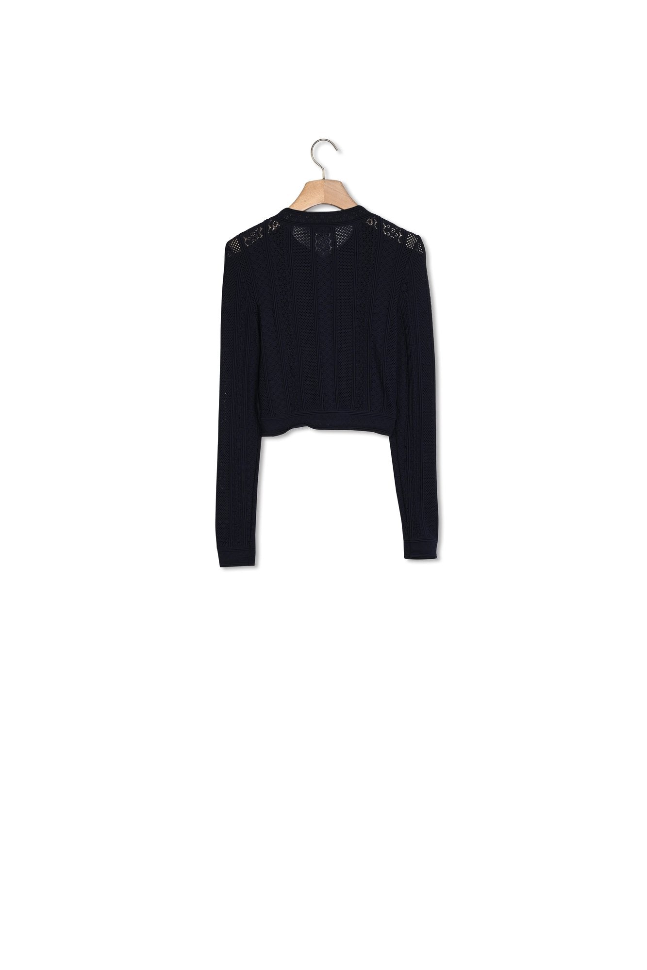 Cardigan en maille pointelle Sandro seconde main