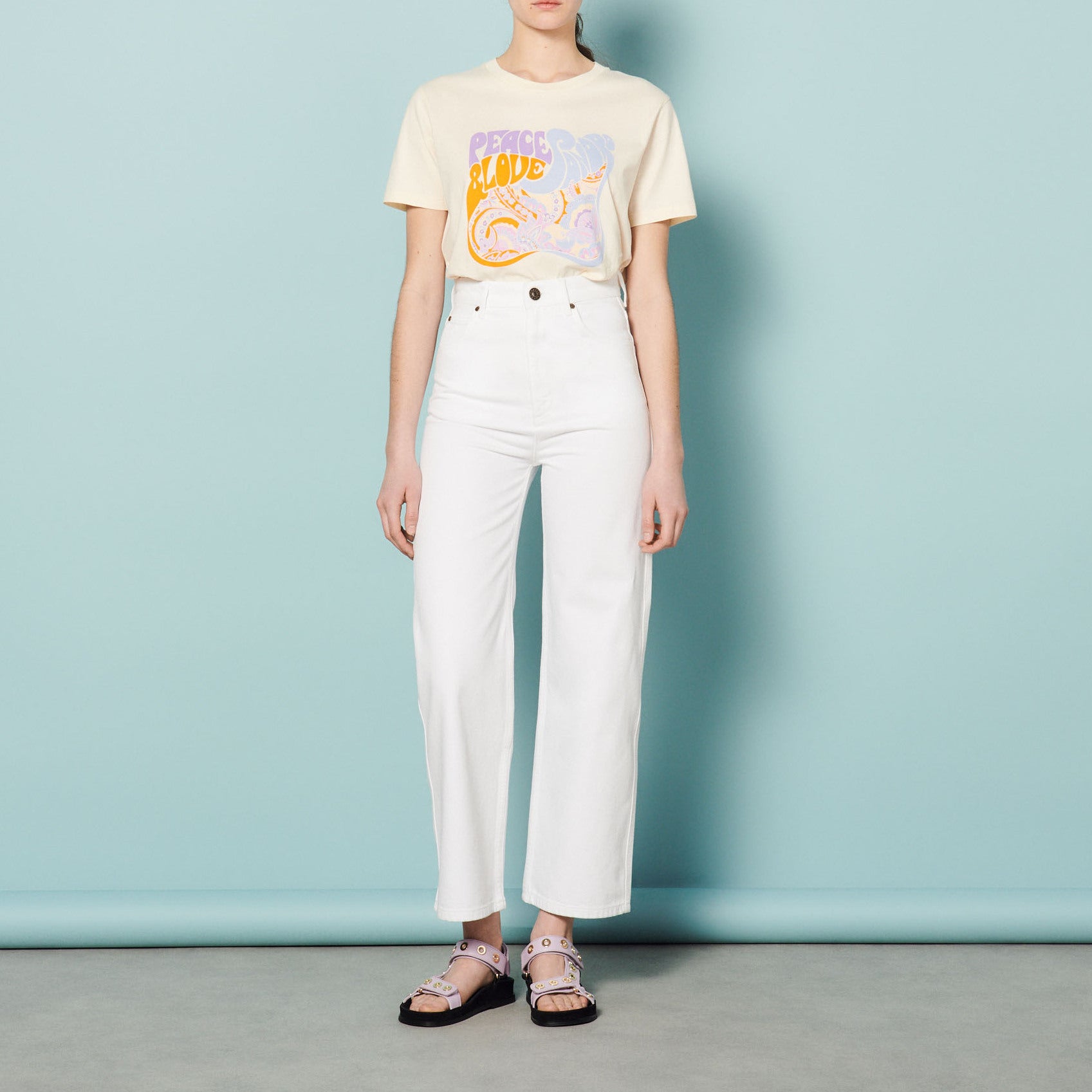 Jean droit Sandro seconde main