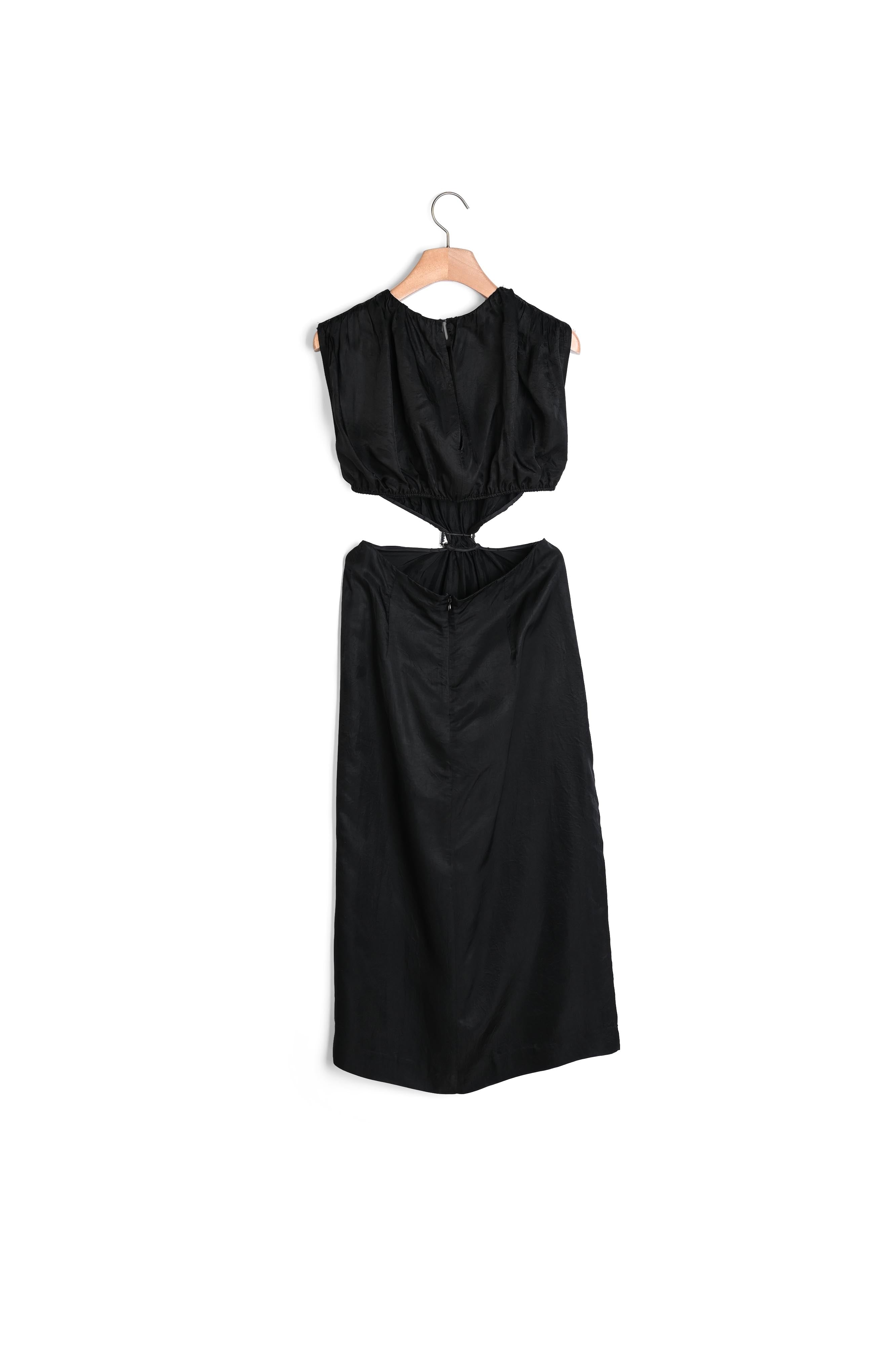 Robe mi-longue bijou Sandro seconde main