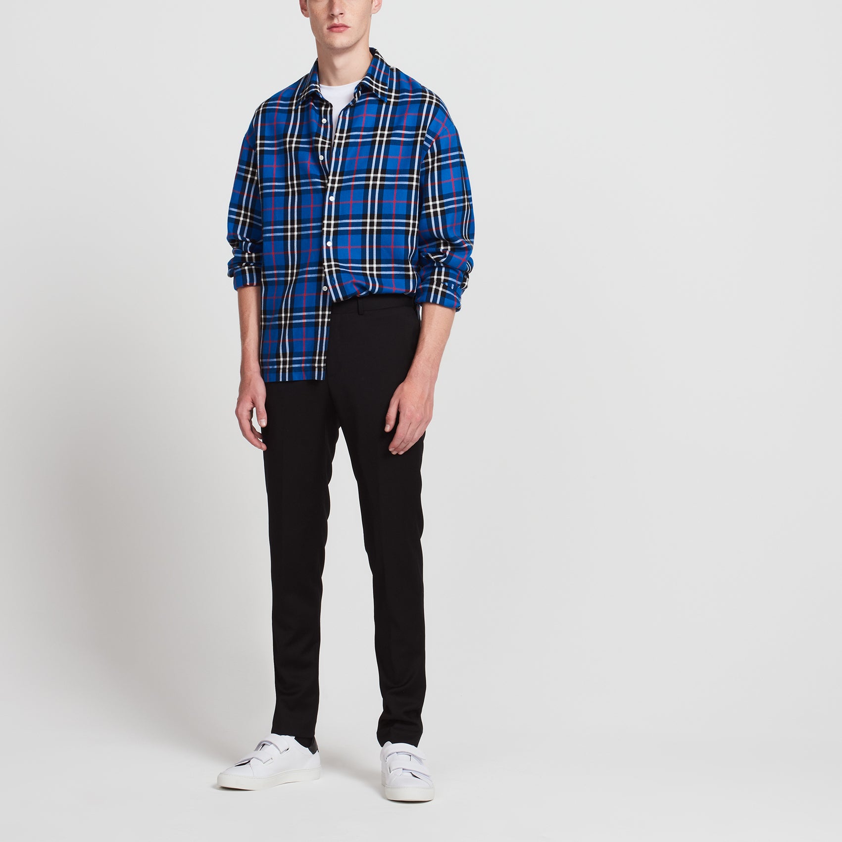 Chemise large à carreaux Sandro seconde main