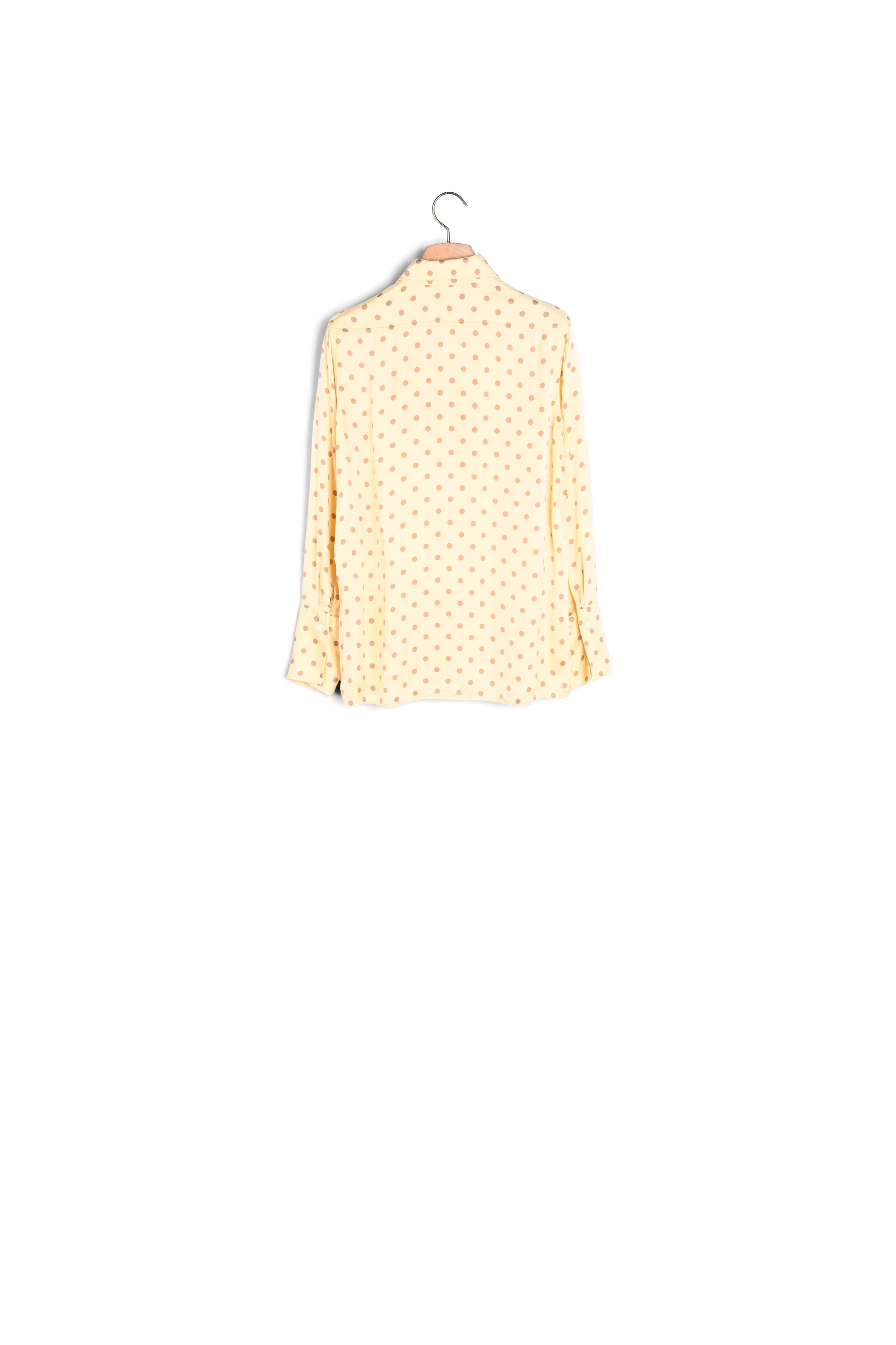 Chemise classique imprimée pois Sandro seconde main