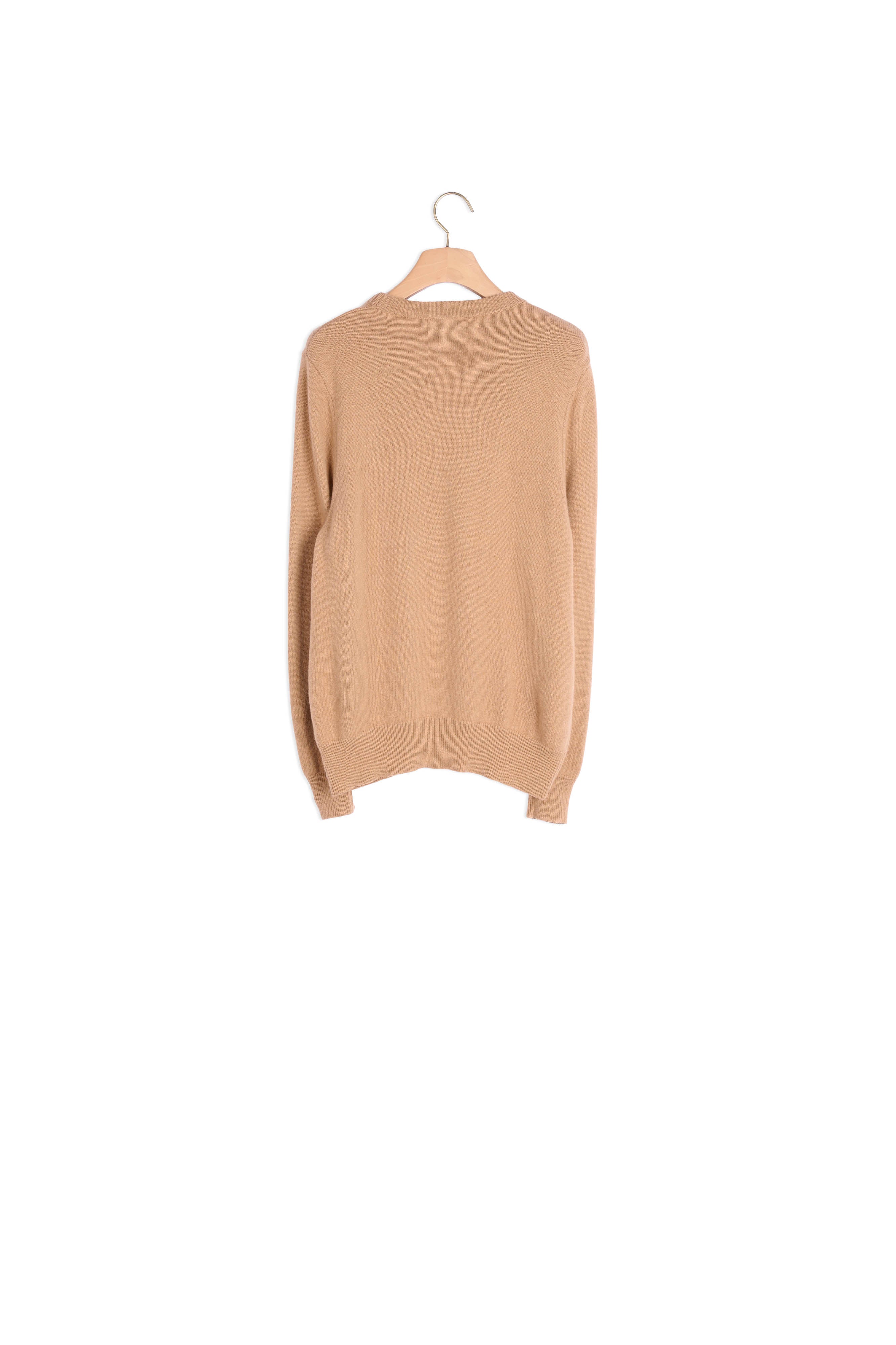 Pull en laine et cachemire à message Sandro seconde main