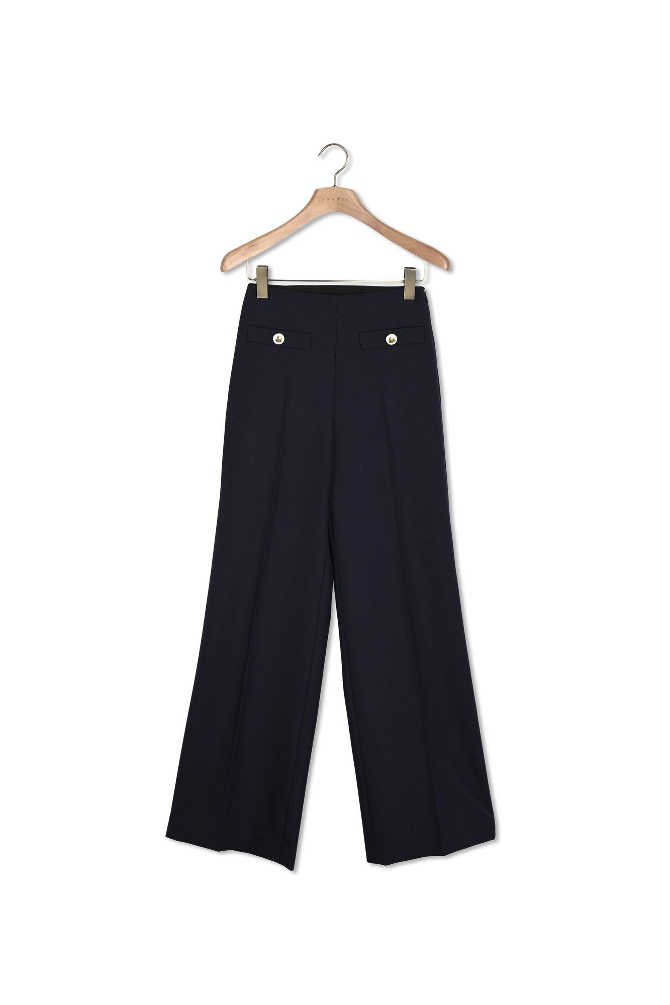 Pantalon large Sandro seconde main