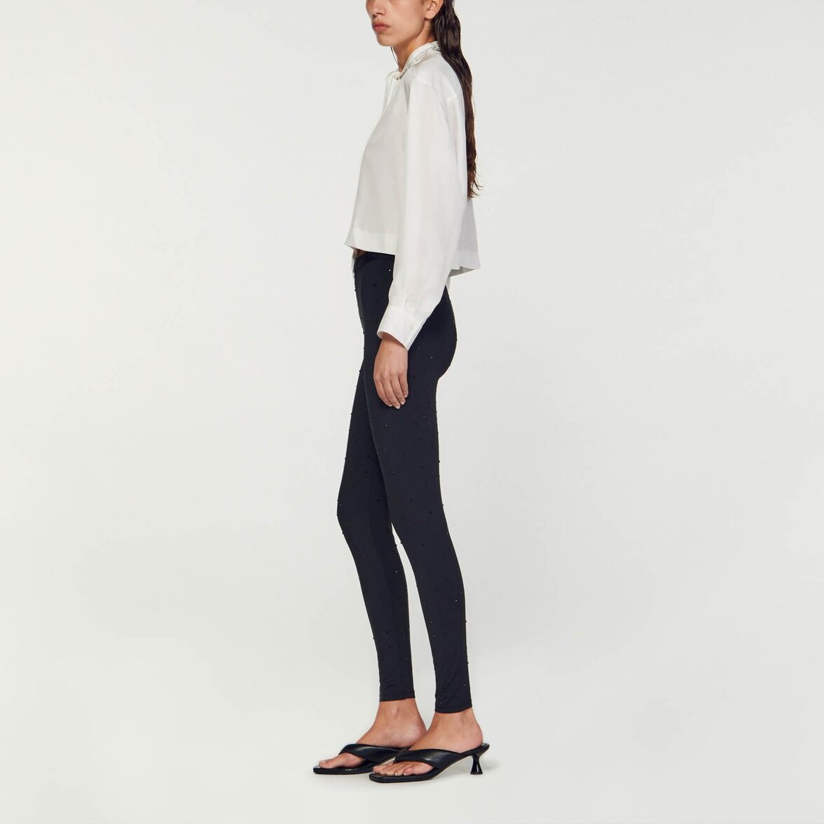 Legging à strass Sandro seconde main