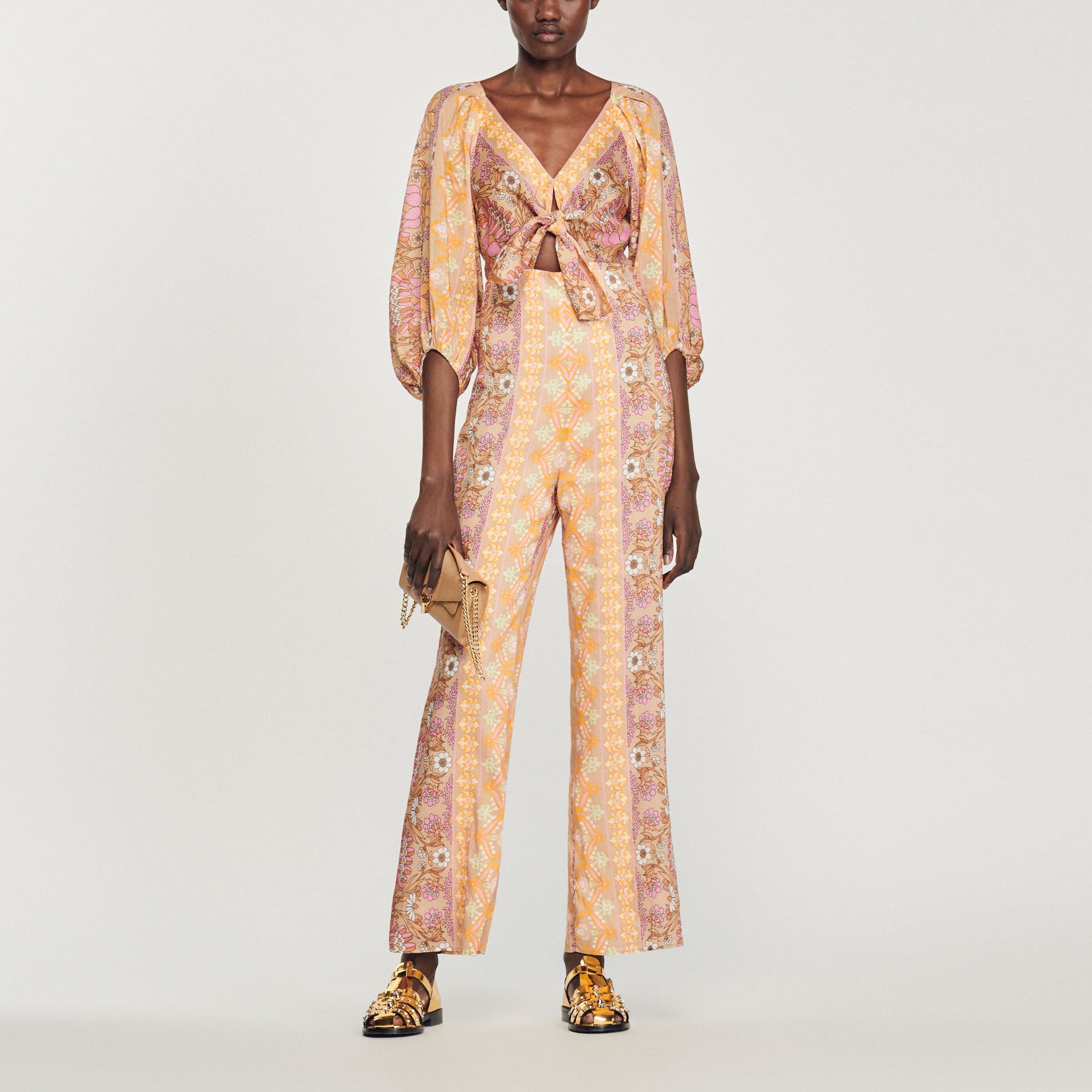 CombiPantalon imprimée Sandro seconde main