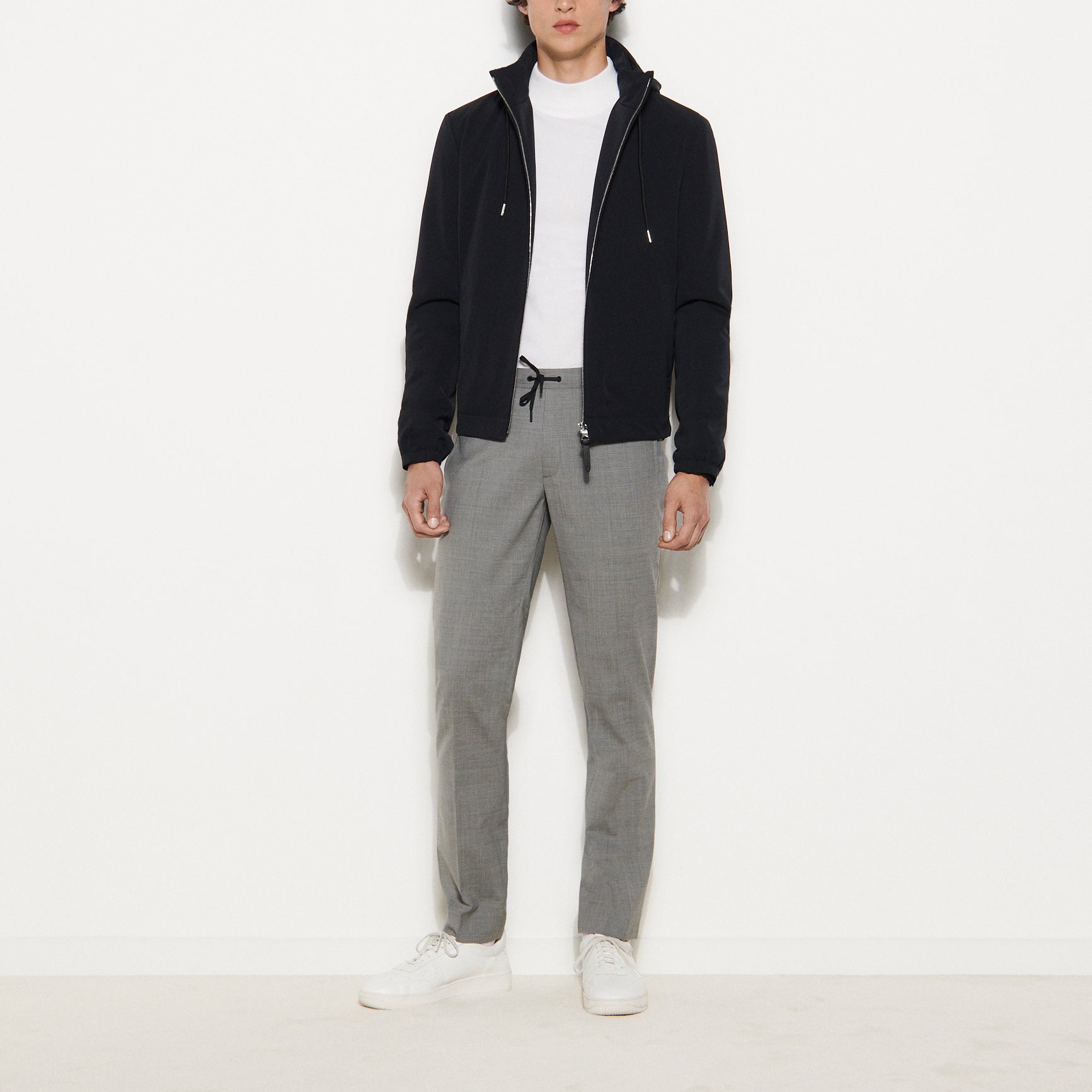 Blouson en tissu technique Sandro seconde main