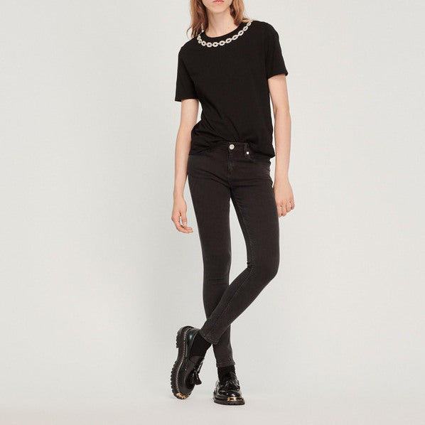 Jean slim taille normale Sandro seconde main