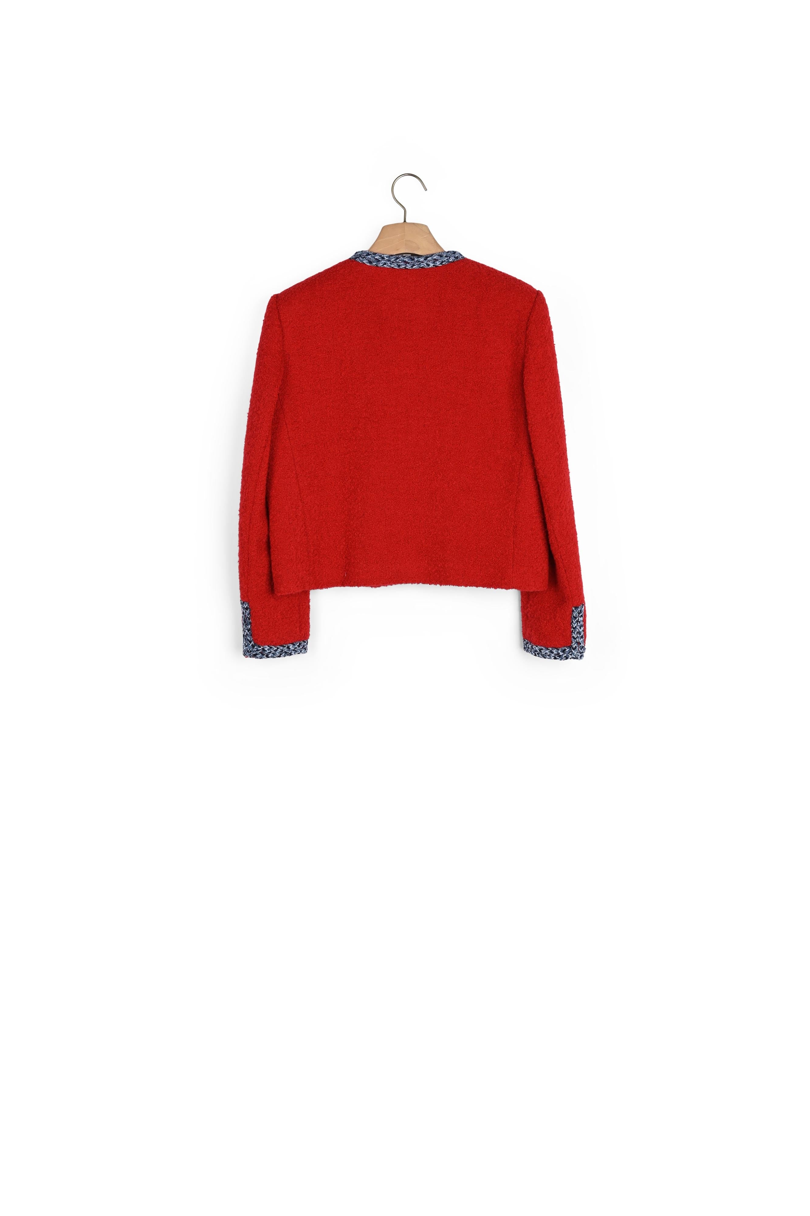 Veste Rouge Sandro seconde main