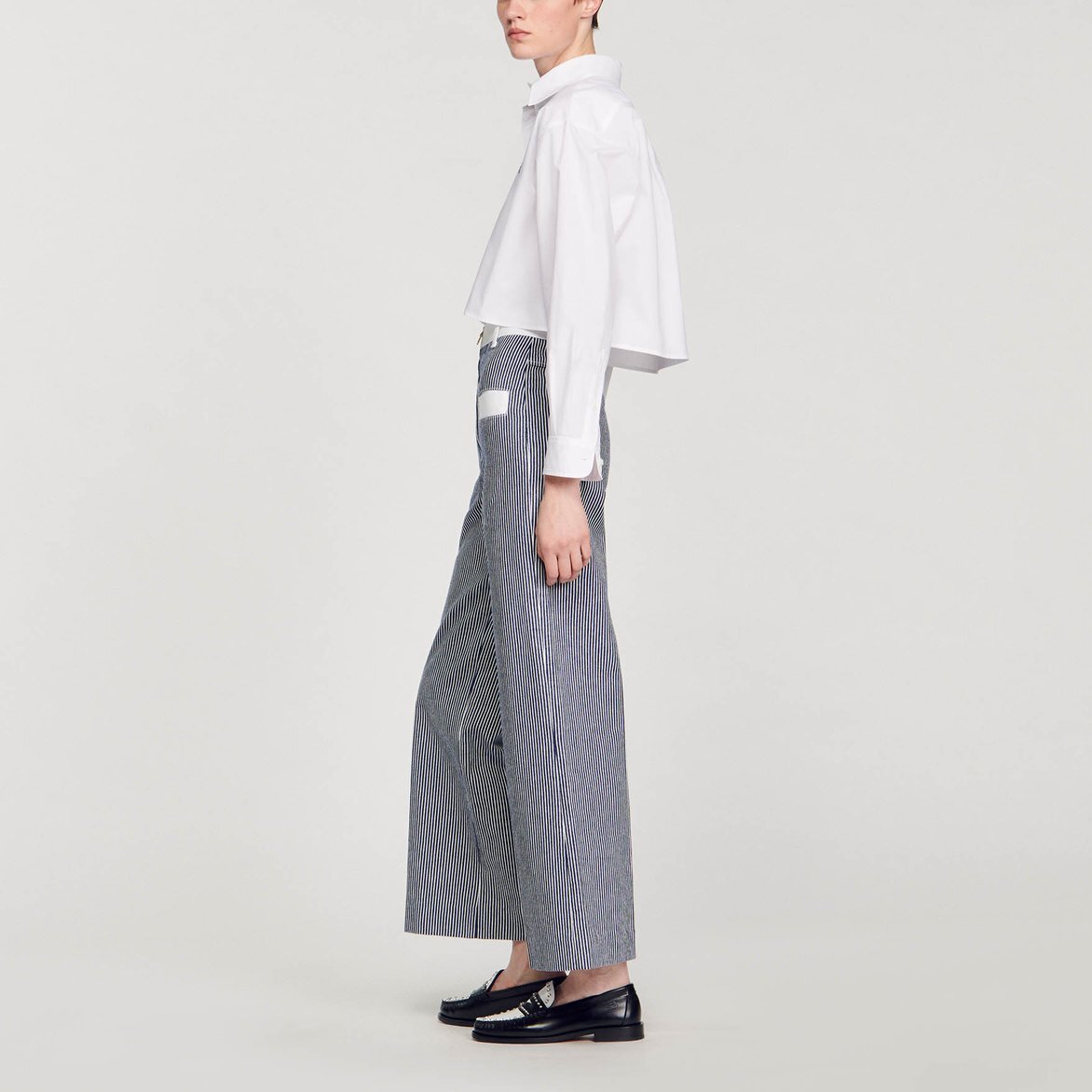 Jean à rayures Sandro seconde main