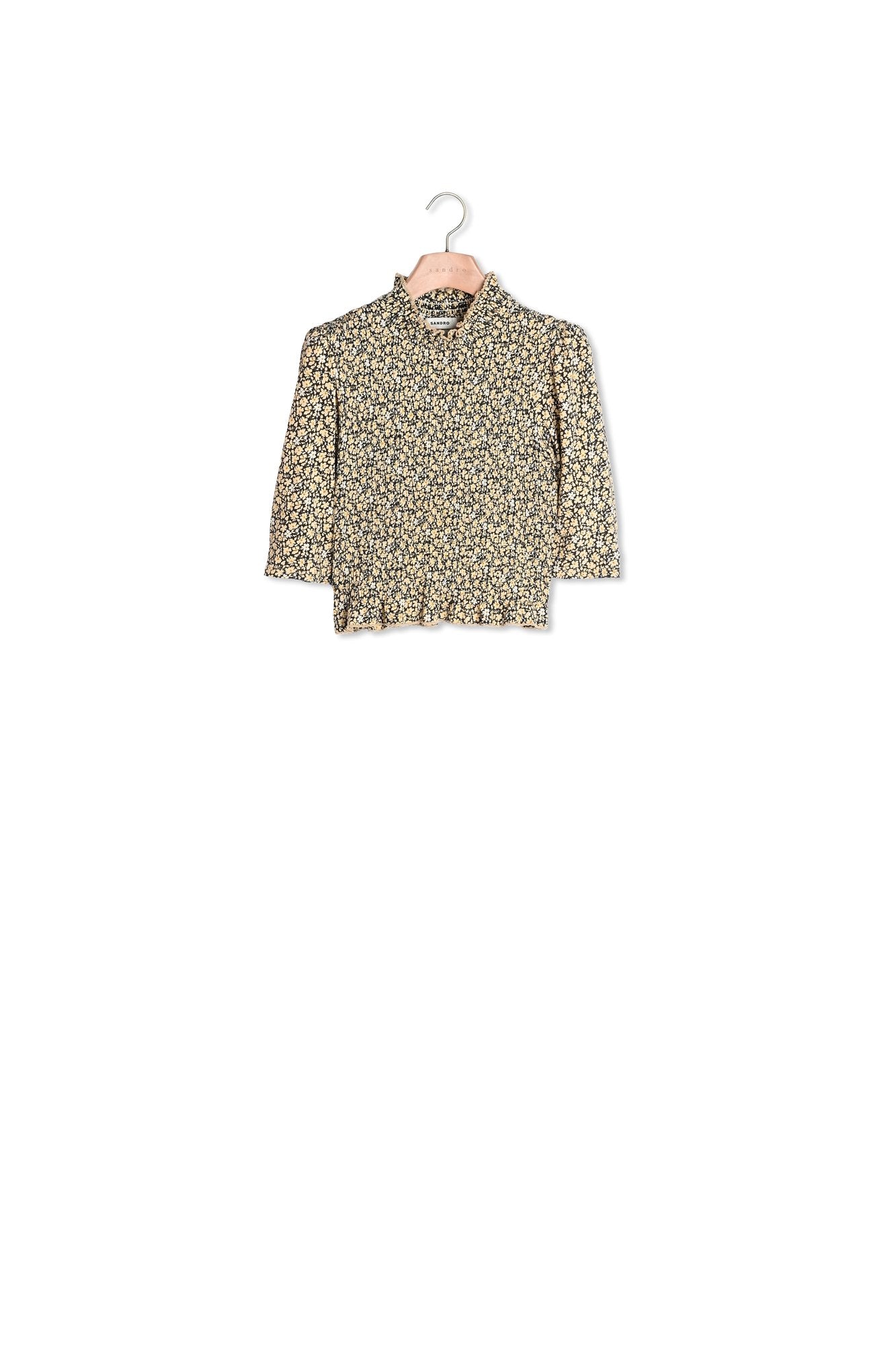 Top imprimé Sandro seconde main