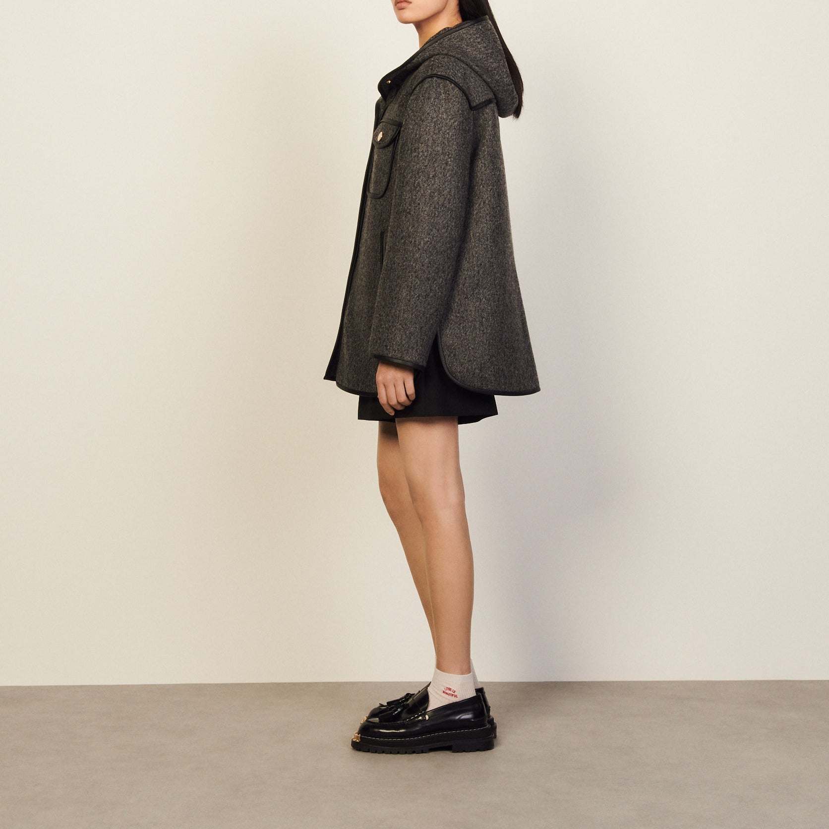 Outerwear Gris Sandro seconde main