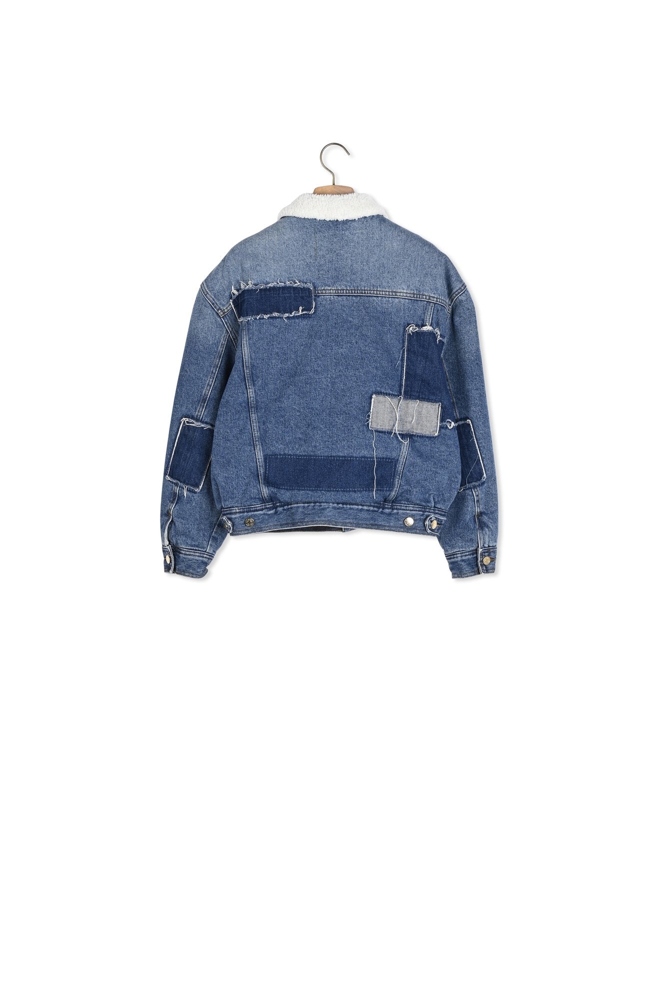 Veste en Jean doublée Sandro seconde main