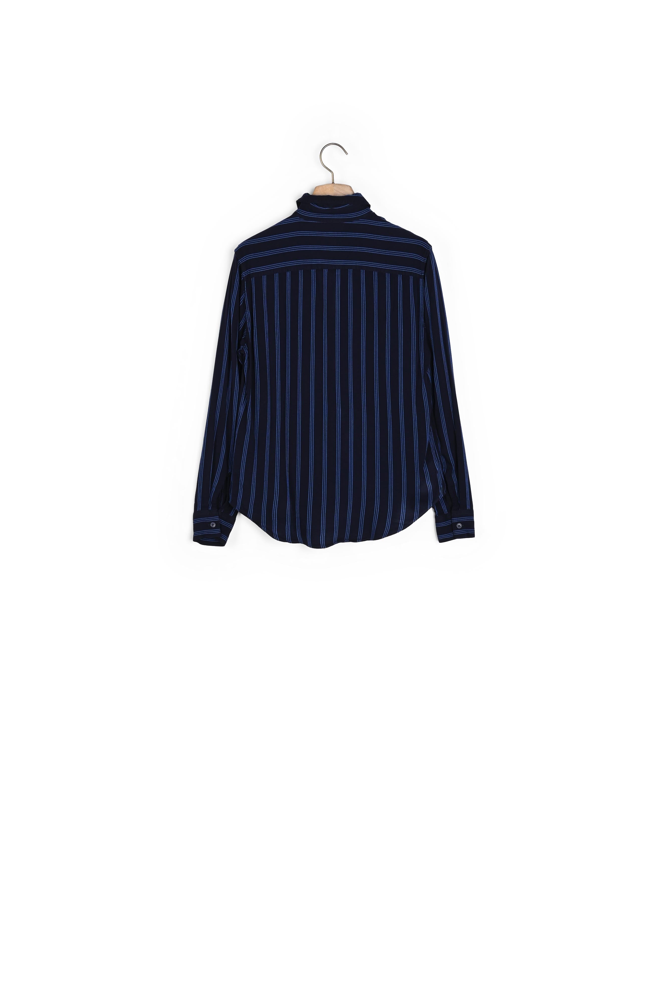 Chemise fluide à rayures tissées Sandro seconde main