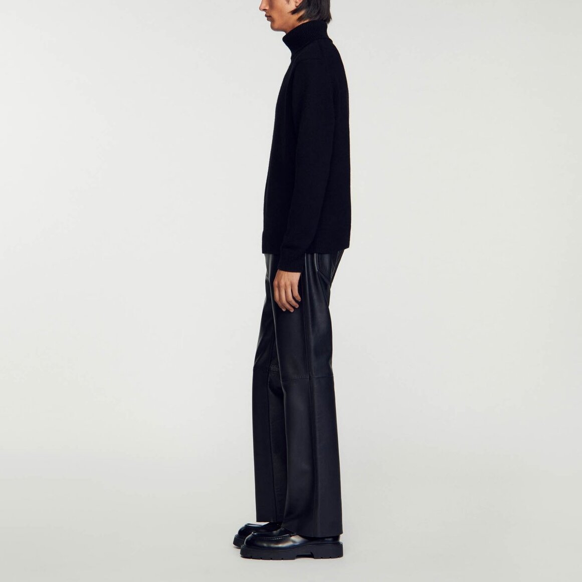 Pull Noir Sandro seconde main