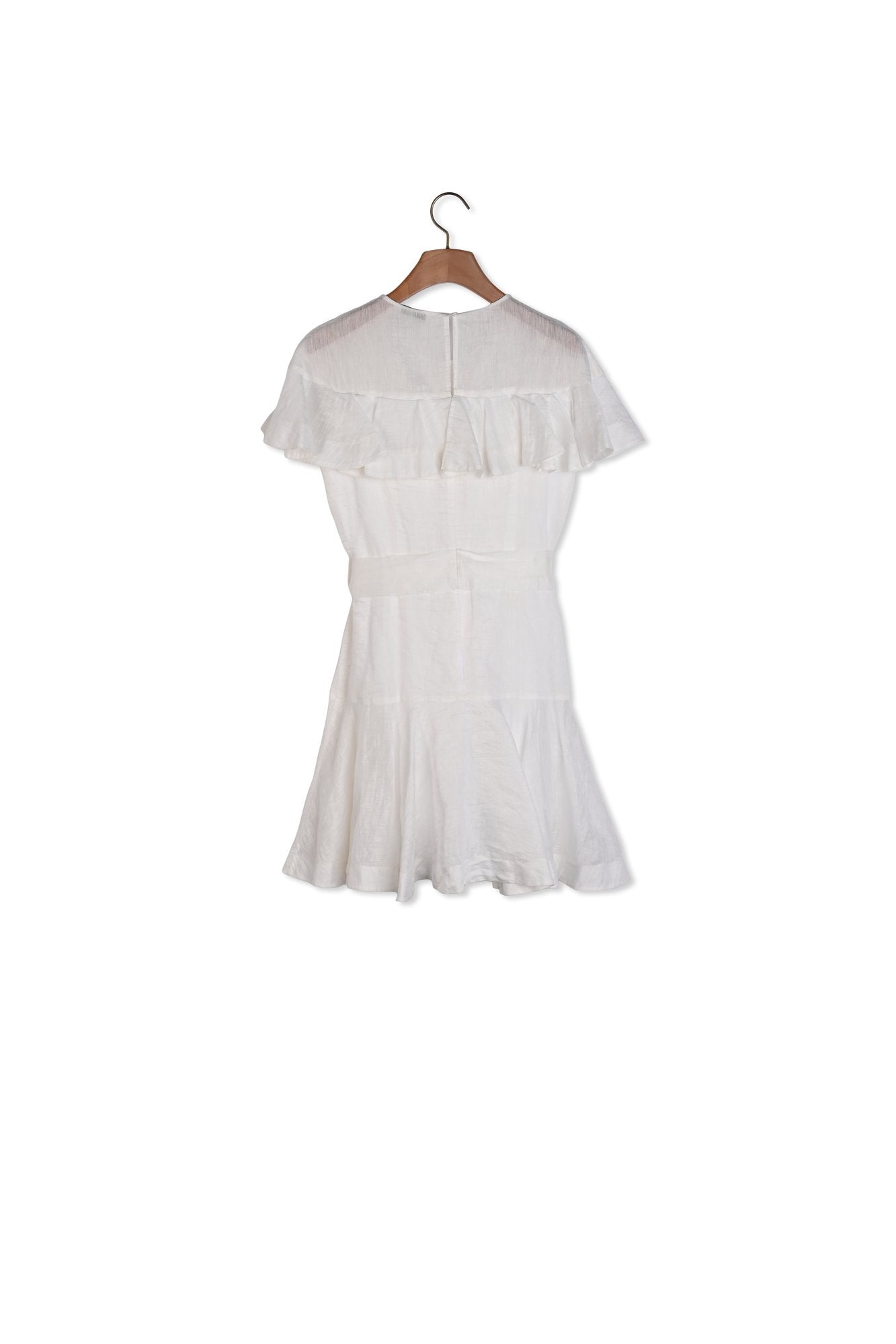 Robe courte à volant Sandro seconde main