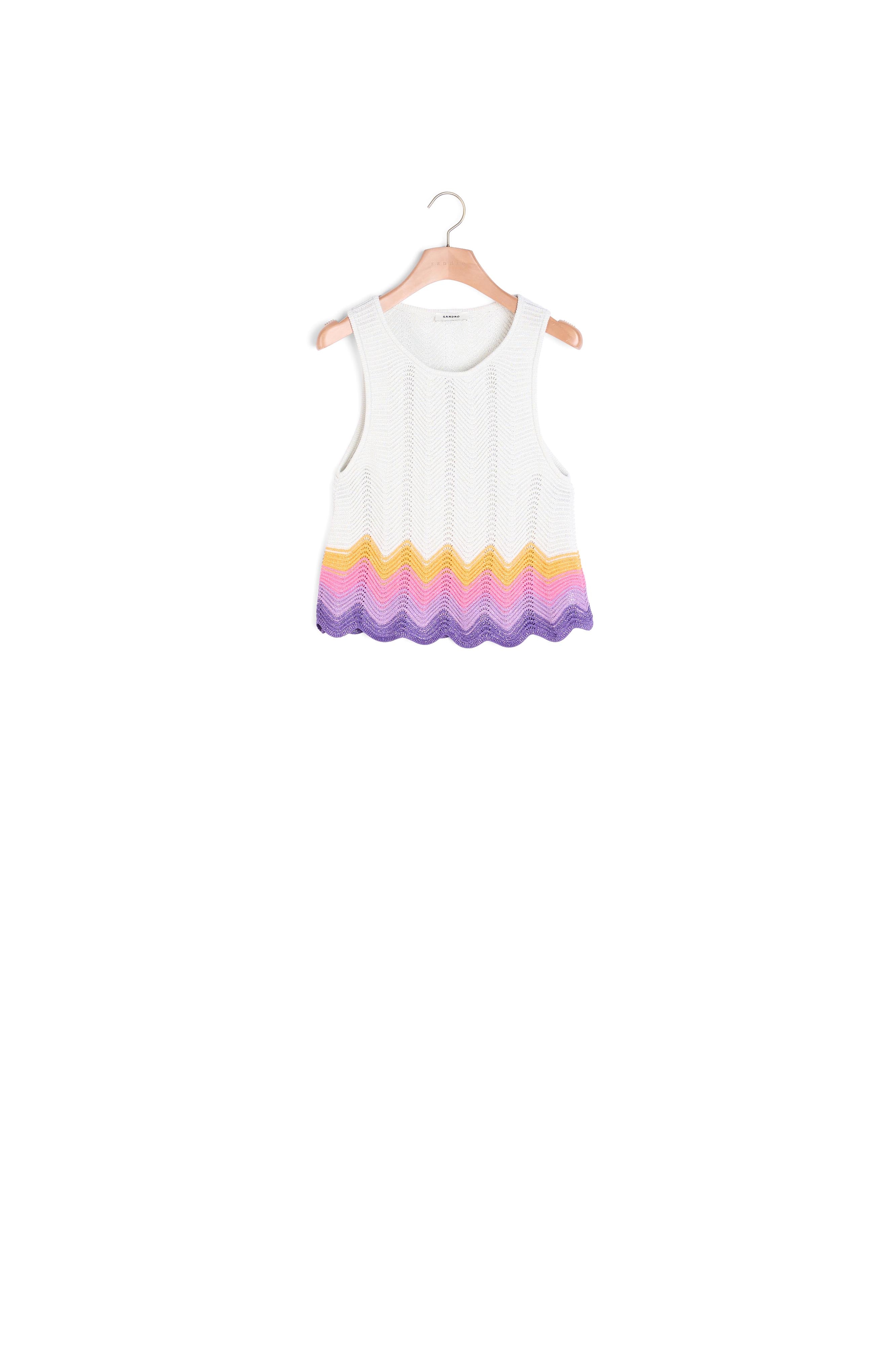 Débardeur en Maille Sandro seconde main