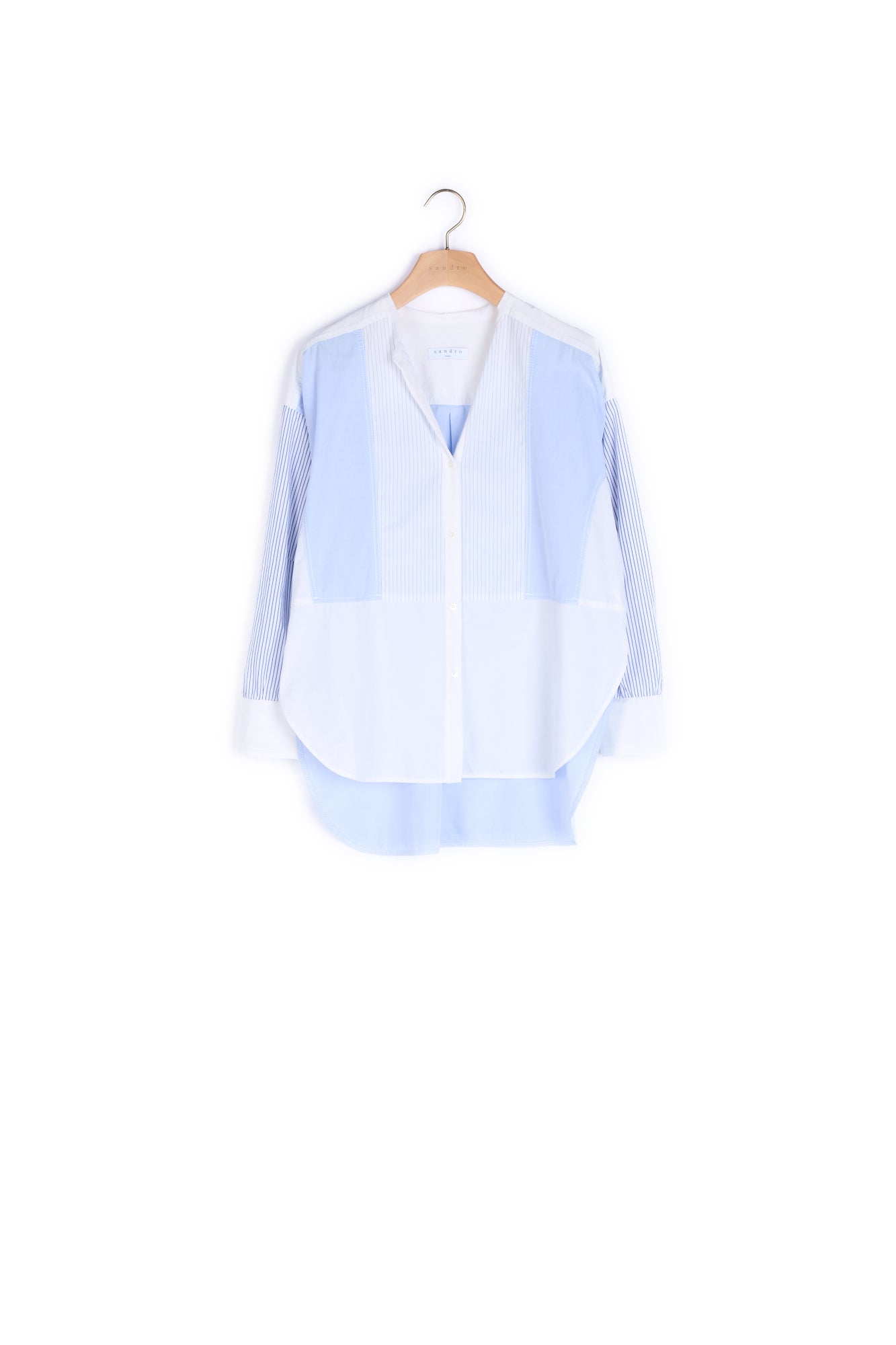 Chemise à rayures fines Sandro seconde main