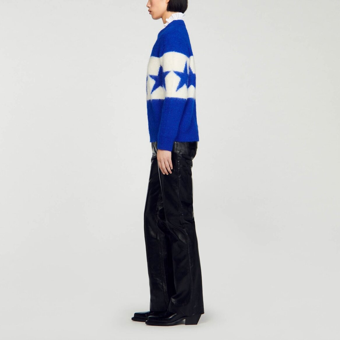 Pull Bleu Sandro seconde main