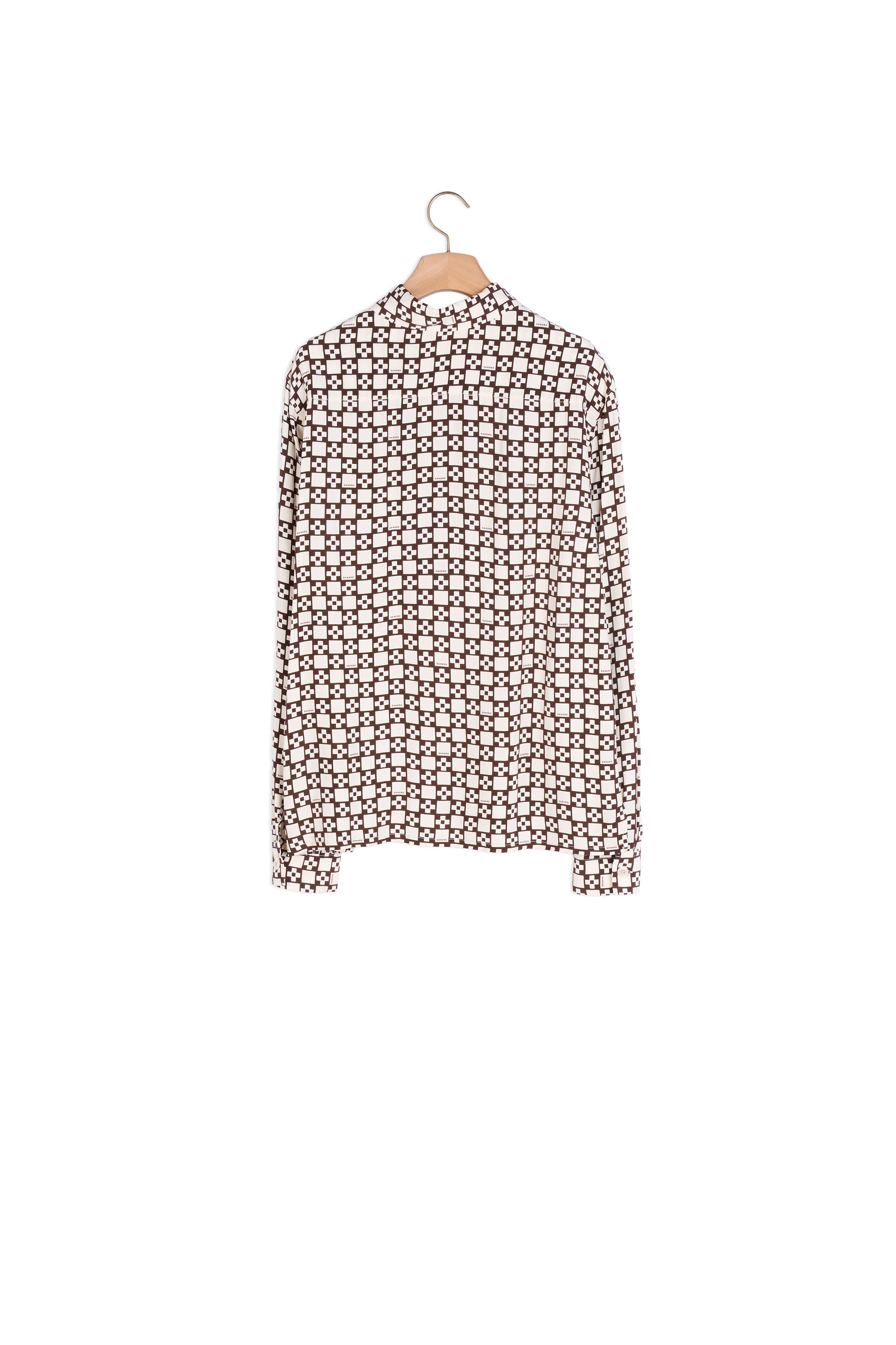 Chemise imprimée Sandro seconde main