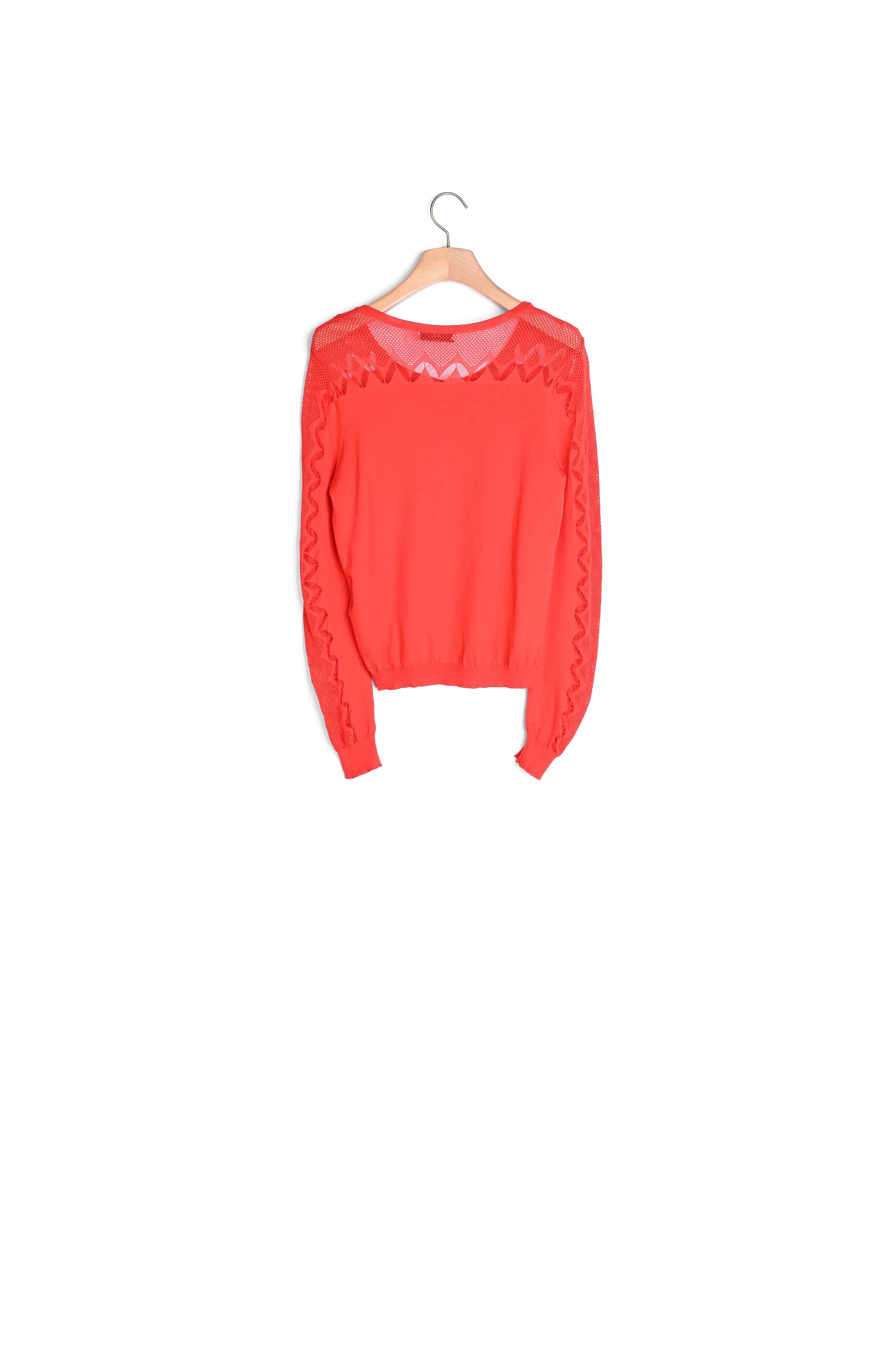 Cardigan Rouge Sandro seconde main