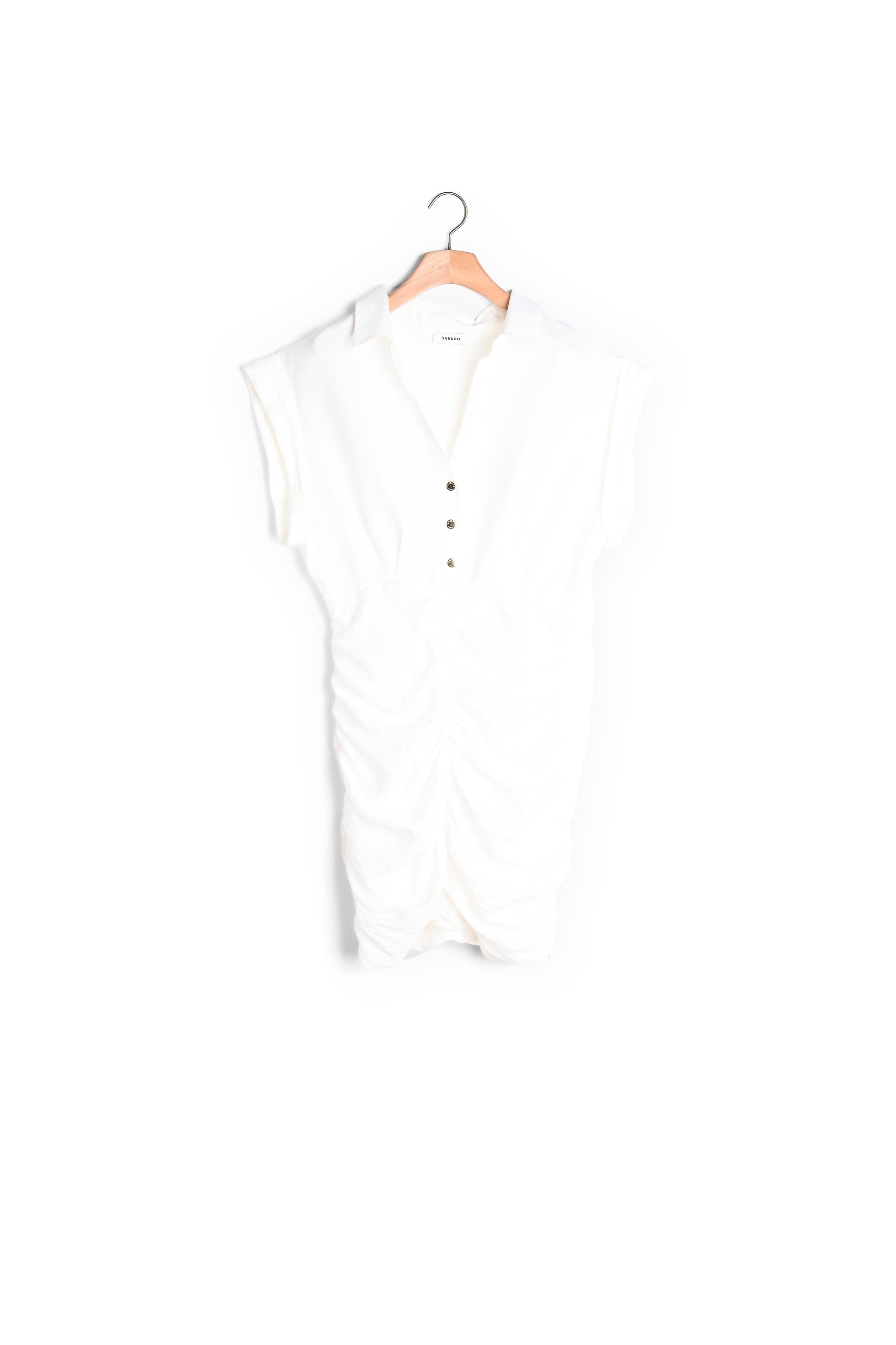 Robe courte drapée Sandro seconde main